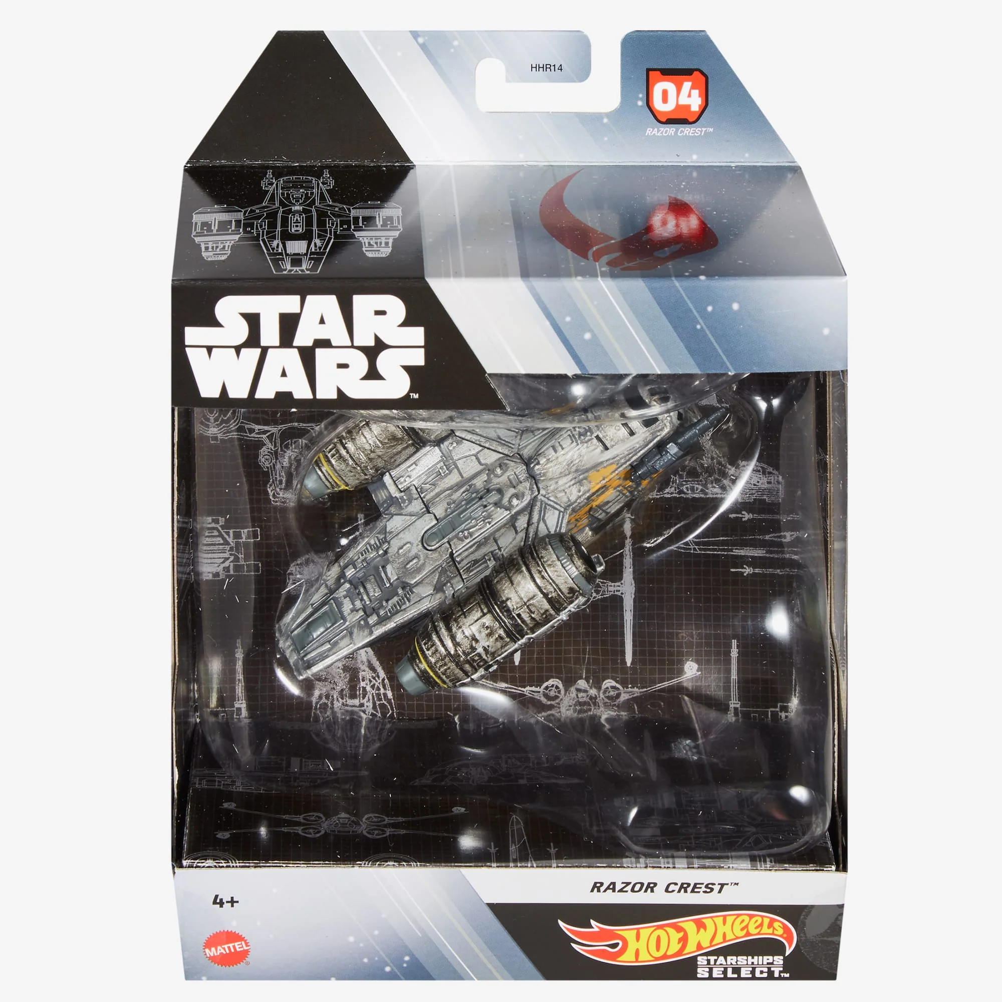 Mattel Creations Hot Wheels Star Wars Starships Select Razor Crest