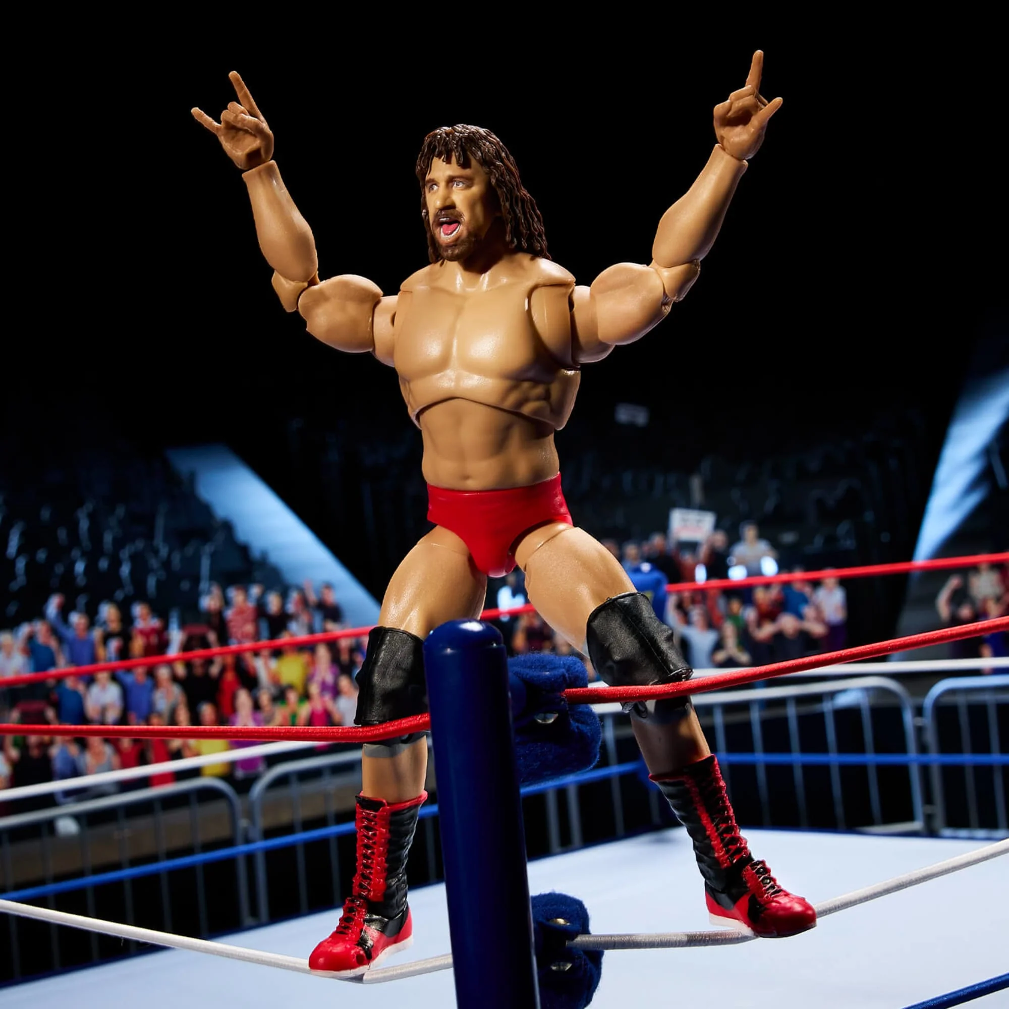 Mattel Creations WWE Coliseum Collection Hulk Hogan & Terry Funk Ultimate Edition Figures