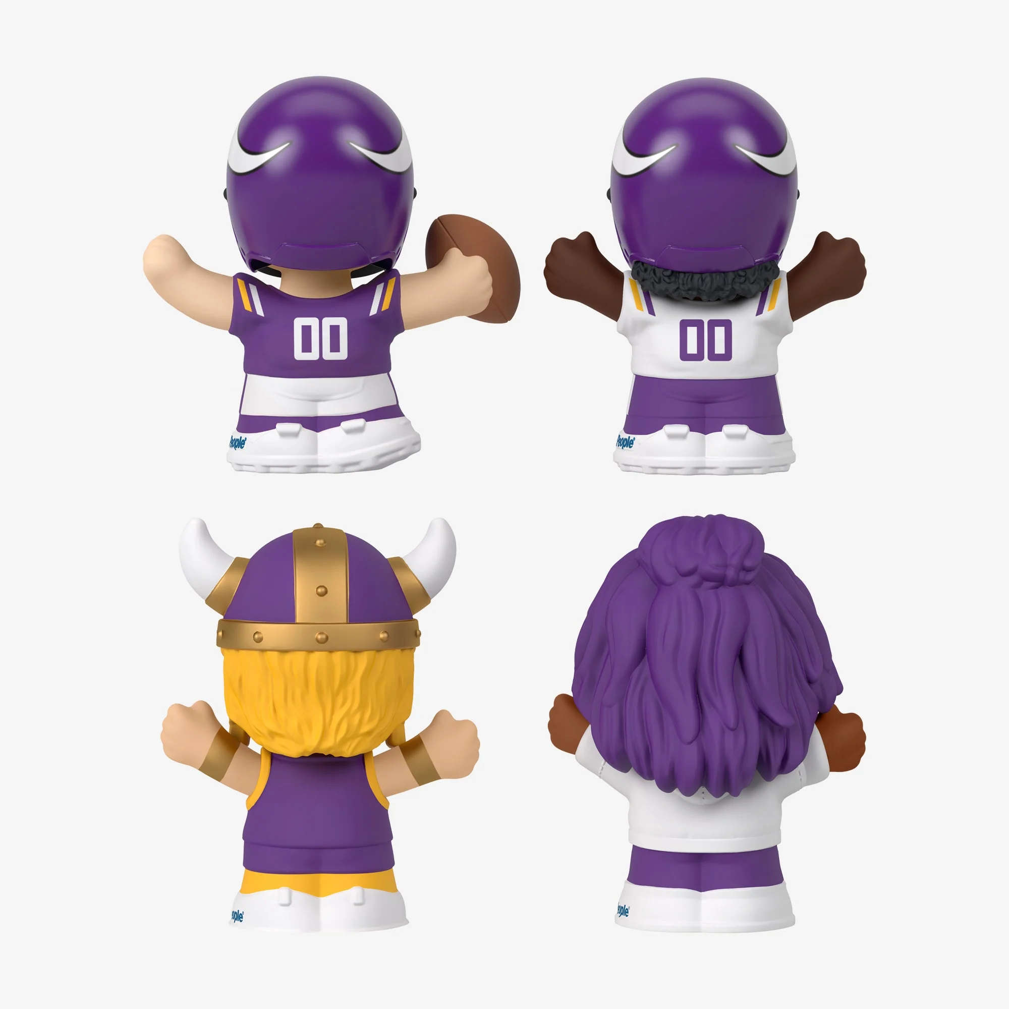 Mattel Creations Little People Collector x NFL Minnesota Vikings Set