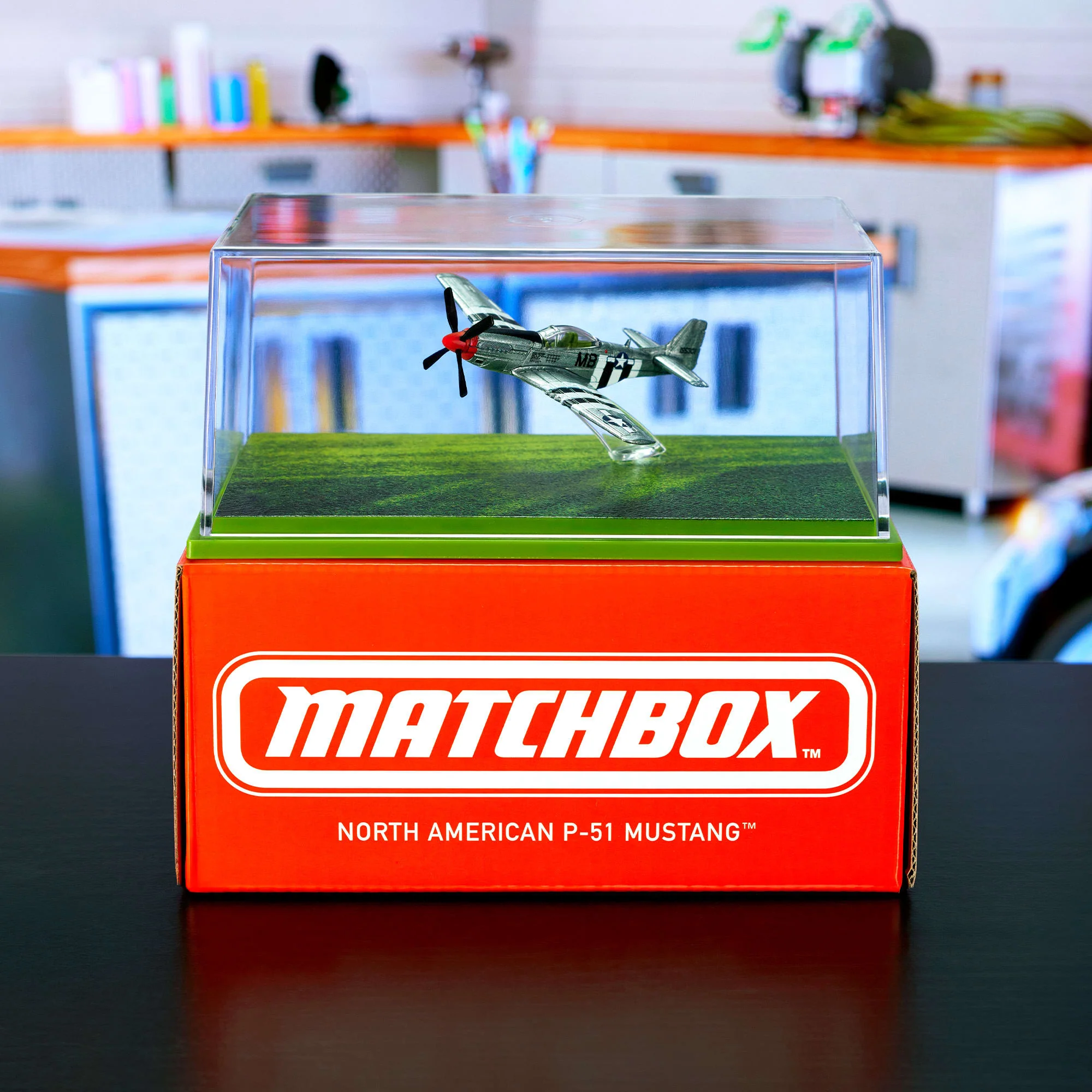Mattel Creations Matchbox North American P-51 Mustang