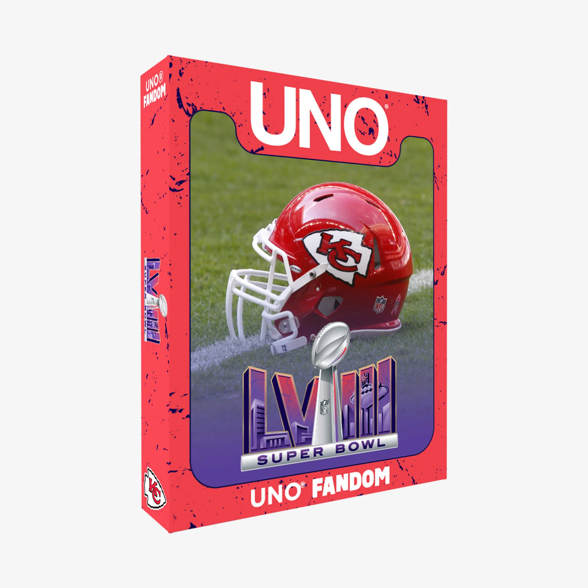 Mattel Creations UNO LVIII Super Bowl Card Game