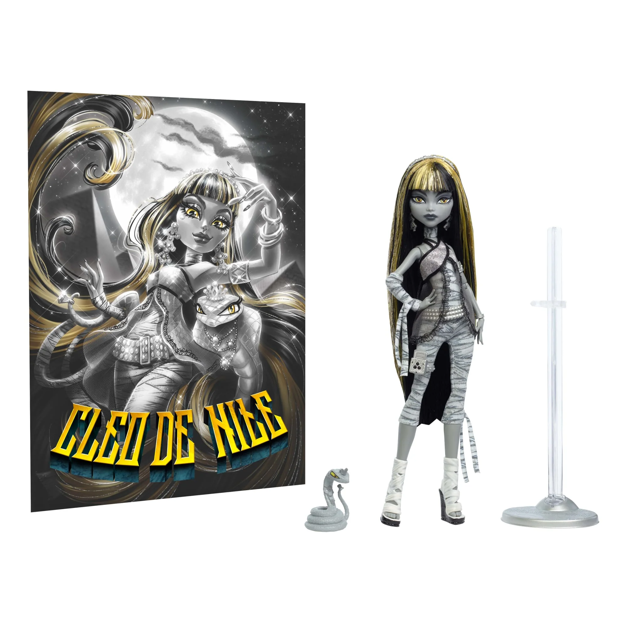 Mattel Creations Monster High Reel Drama Cleo De Nile Collector Doll