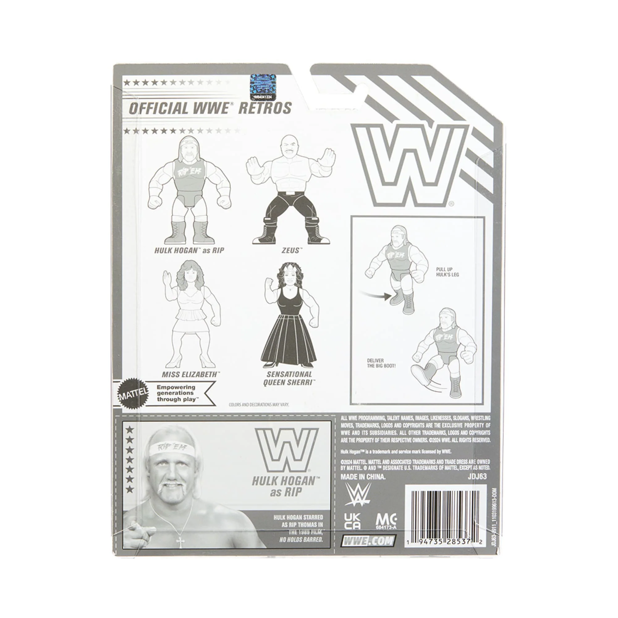 Mattel Creations WWE Retro Collection 4-Pack