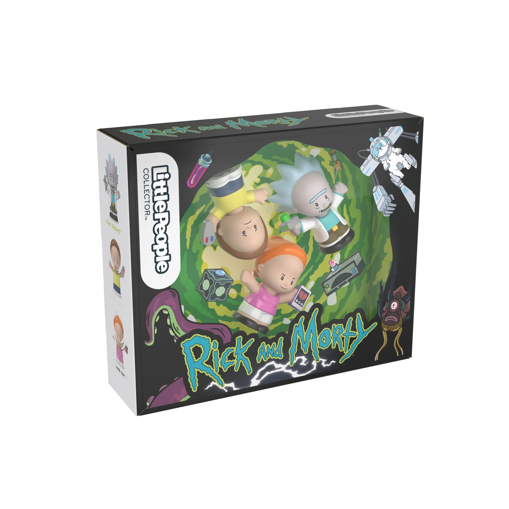 Mattel Creations Little People Collector Rick and Morty Figure Set