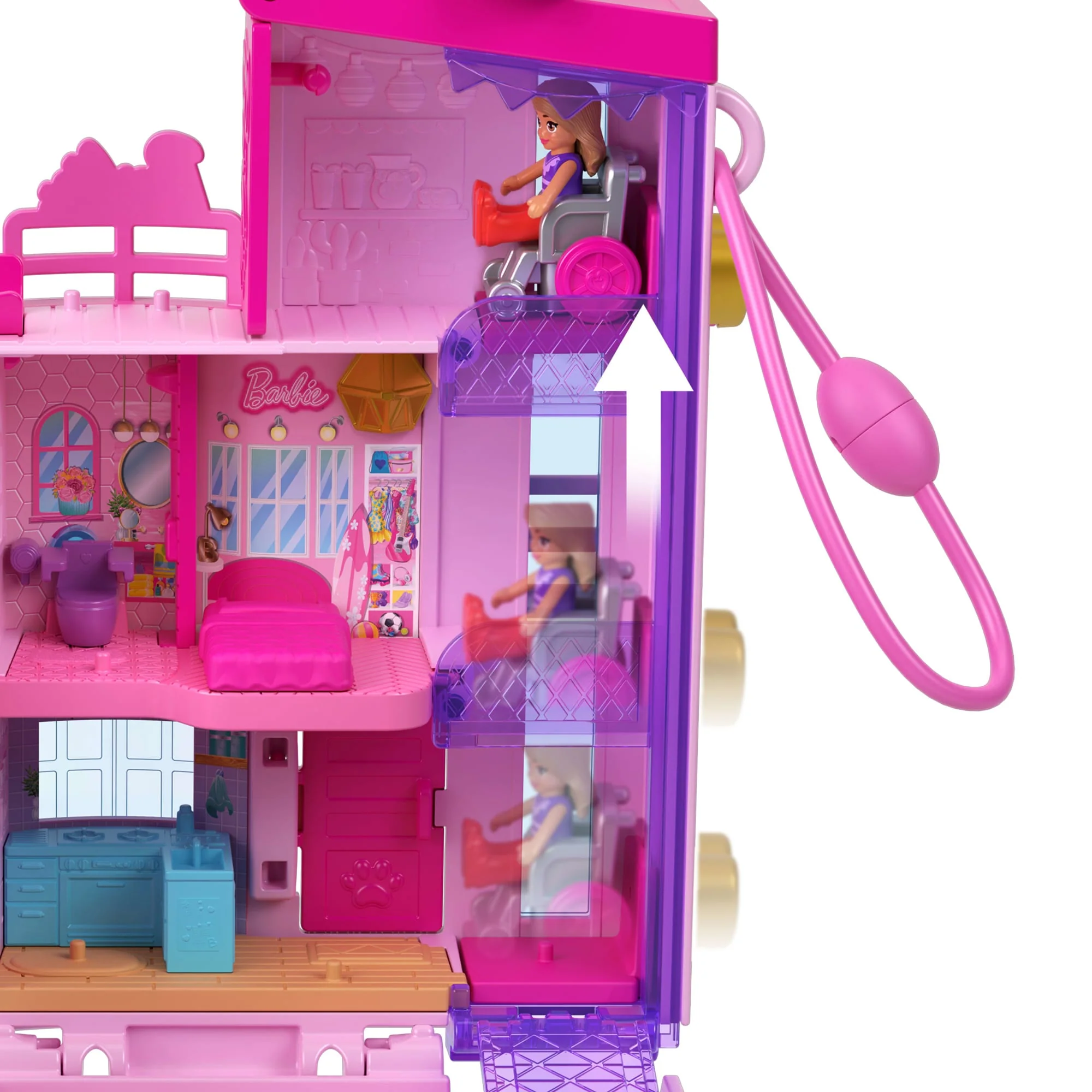 Mattel Creations Polly Pocket Barbie Dreamhouse Compact