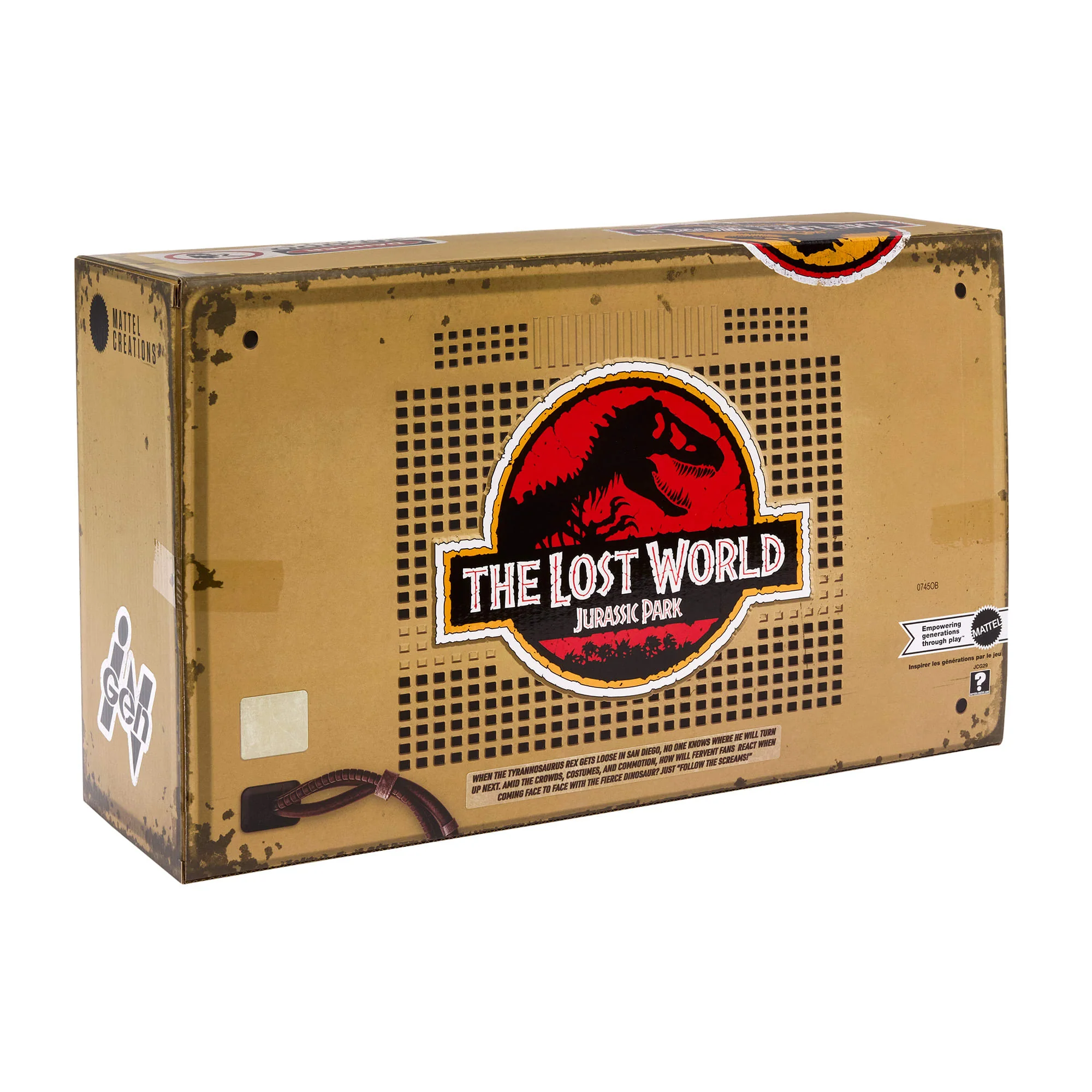 Mattel Creations Jurassic World Tyrannosaurus Rex Convention Crasher