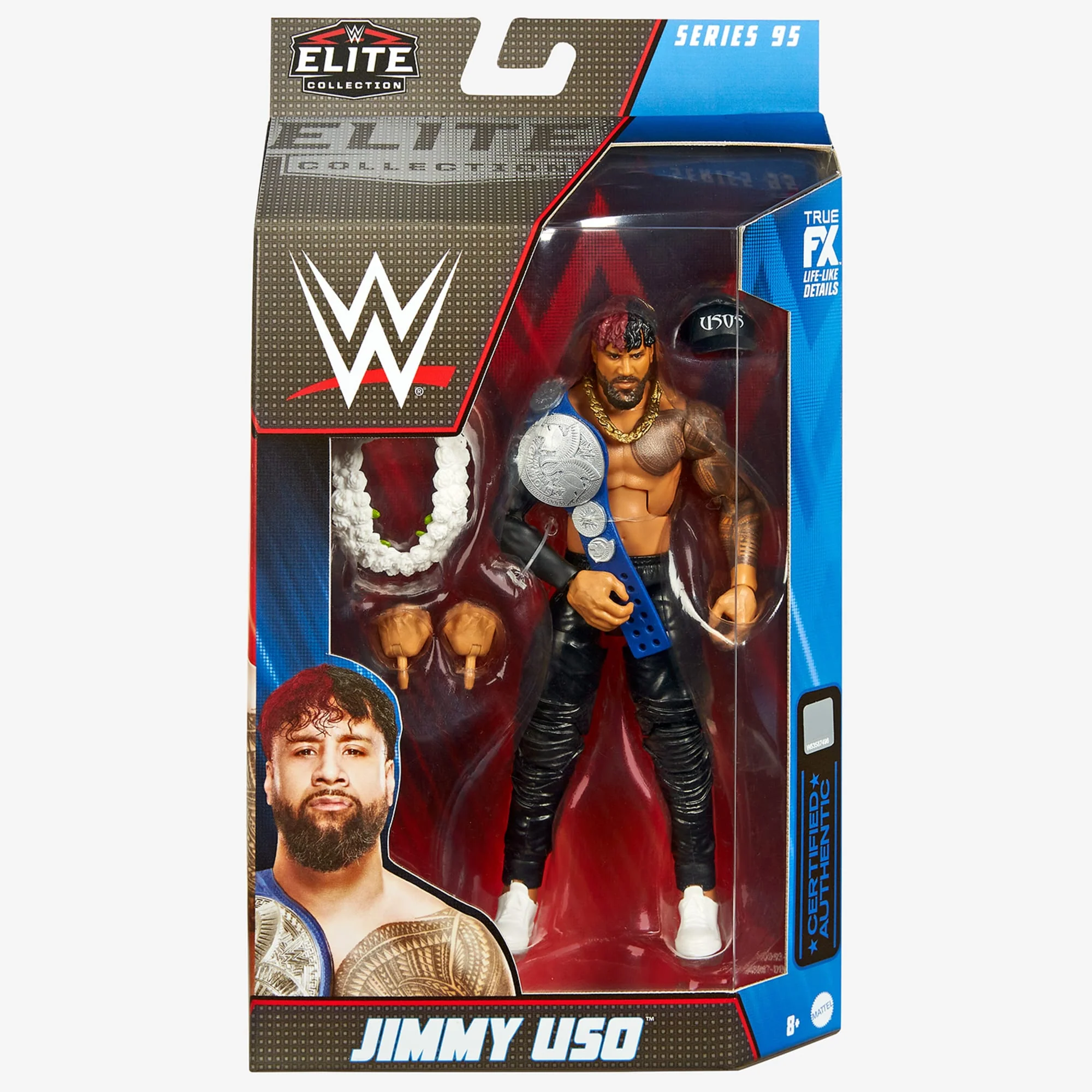 Mattel Creations WWE Jimmy Uso Elite Collection Action Figure
