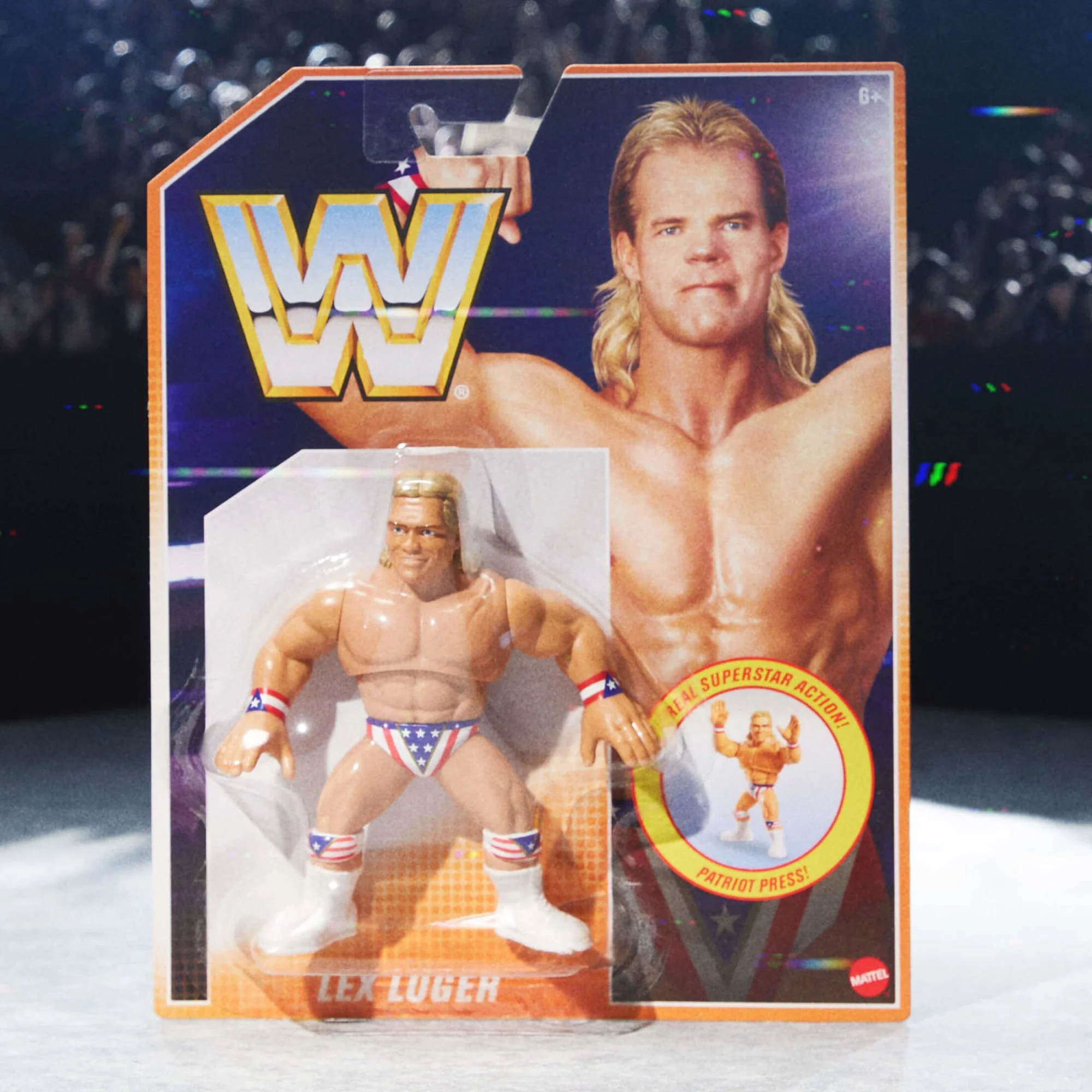 Mattel Creations WWE Retro Action Figure 4-Pack Bundle