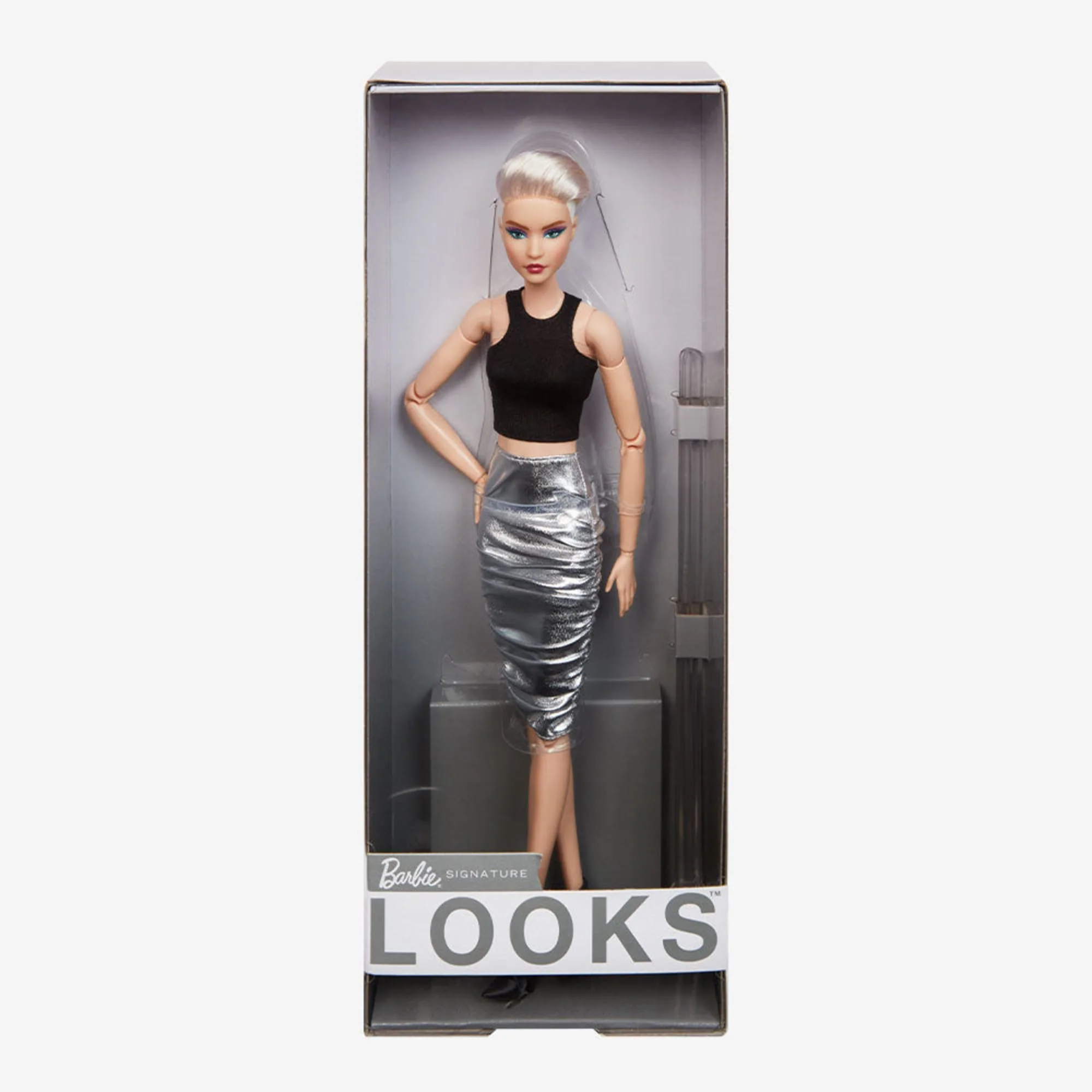 Mattel Creations Barbie Looks Doll (Original, Blonde Pixie Cut)