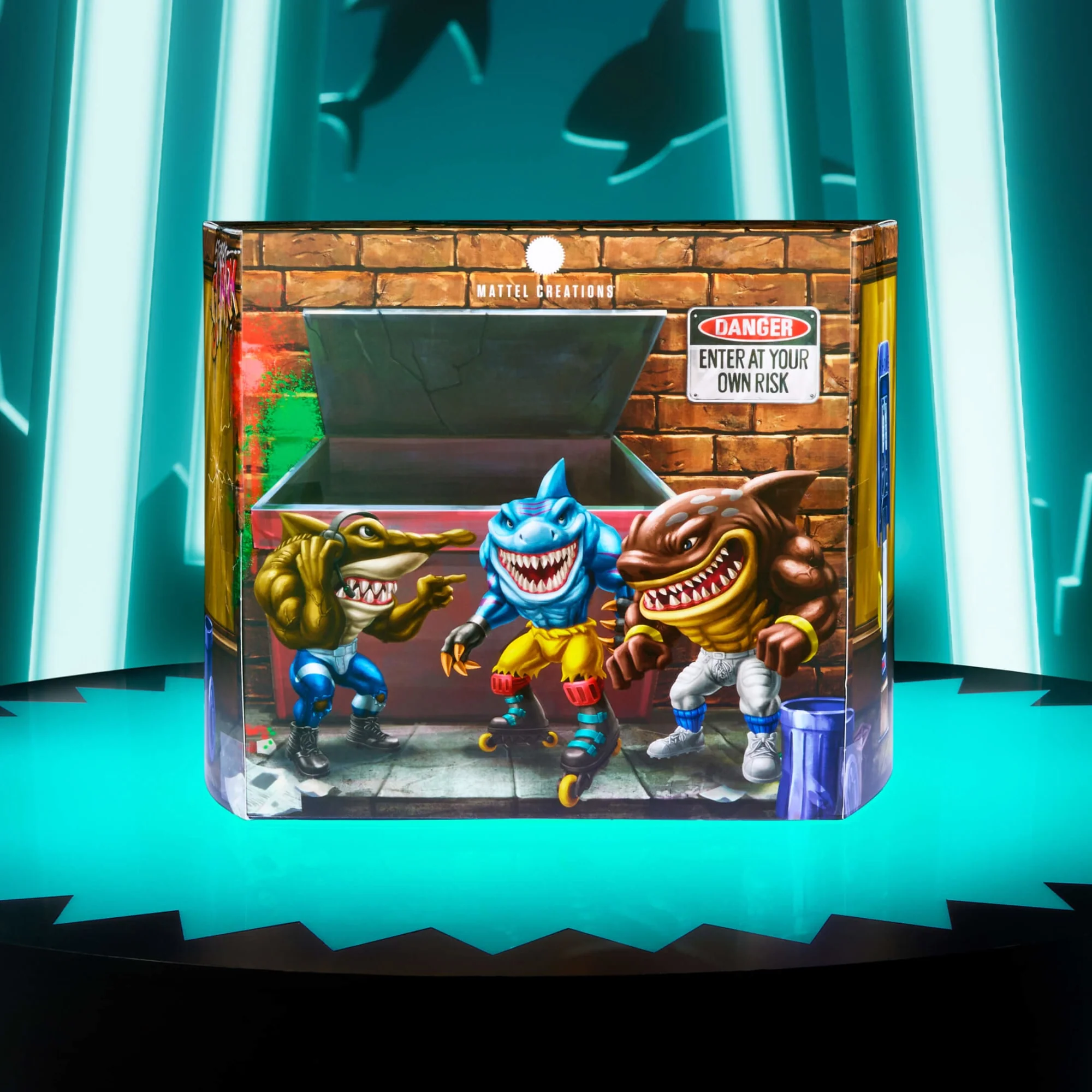 Mattel Creations Street Sharks Ripster “A Shark Among Us