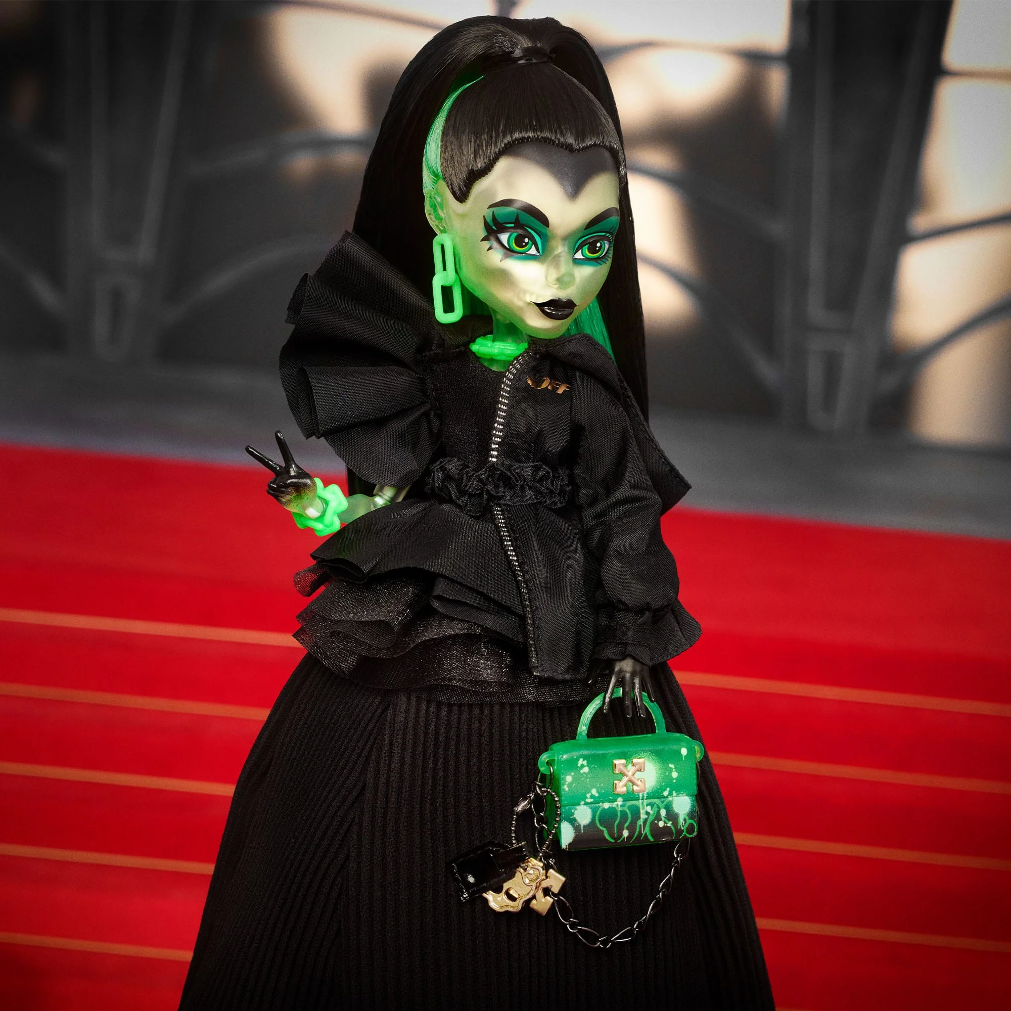 Mattel Creations Off-White™ c/o Monster High Symphanee Midnight Doll