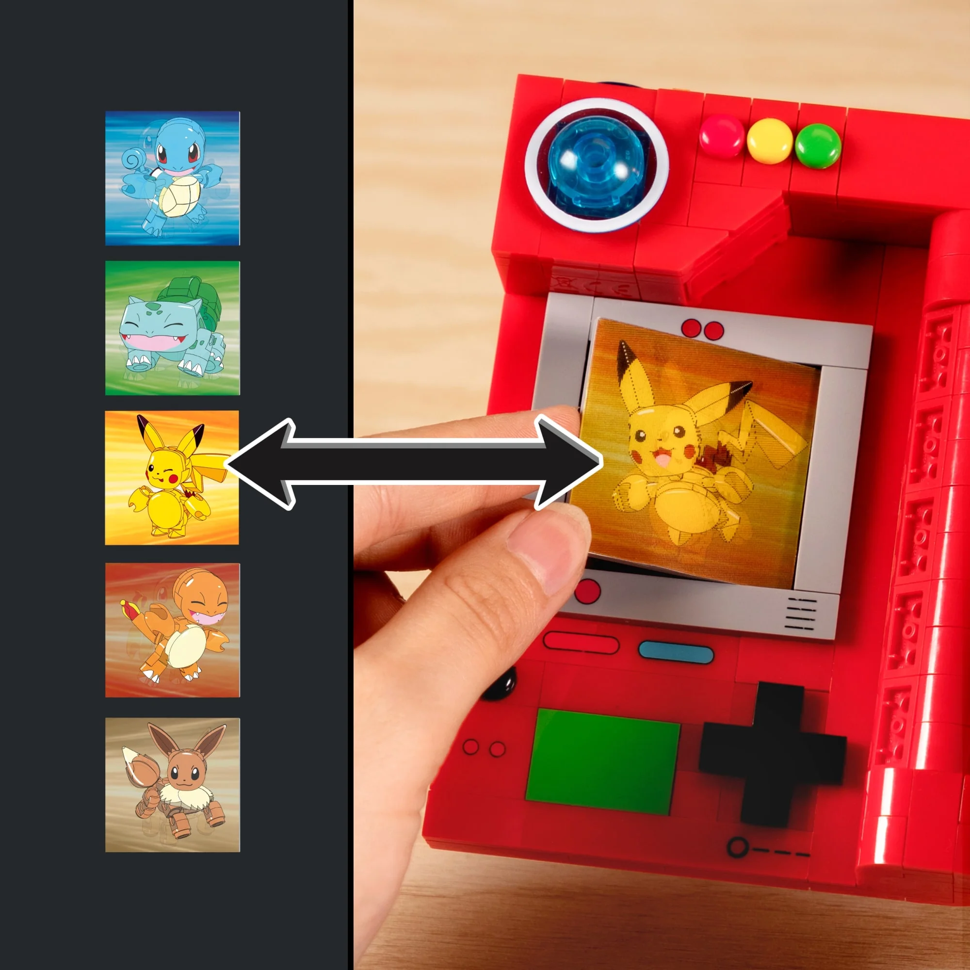 Mattel Creations MEGA Pokémon Kanto Region Pokédex Building Kit