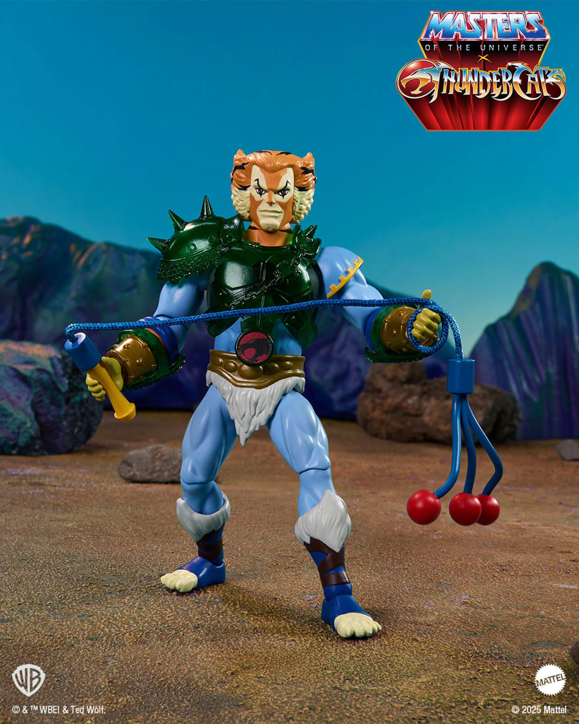Mattel Creations Masters of the Universe x ThunderCats Origins Tygra Action Figure