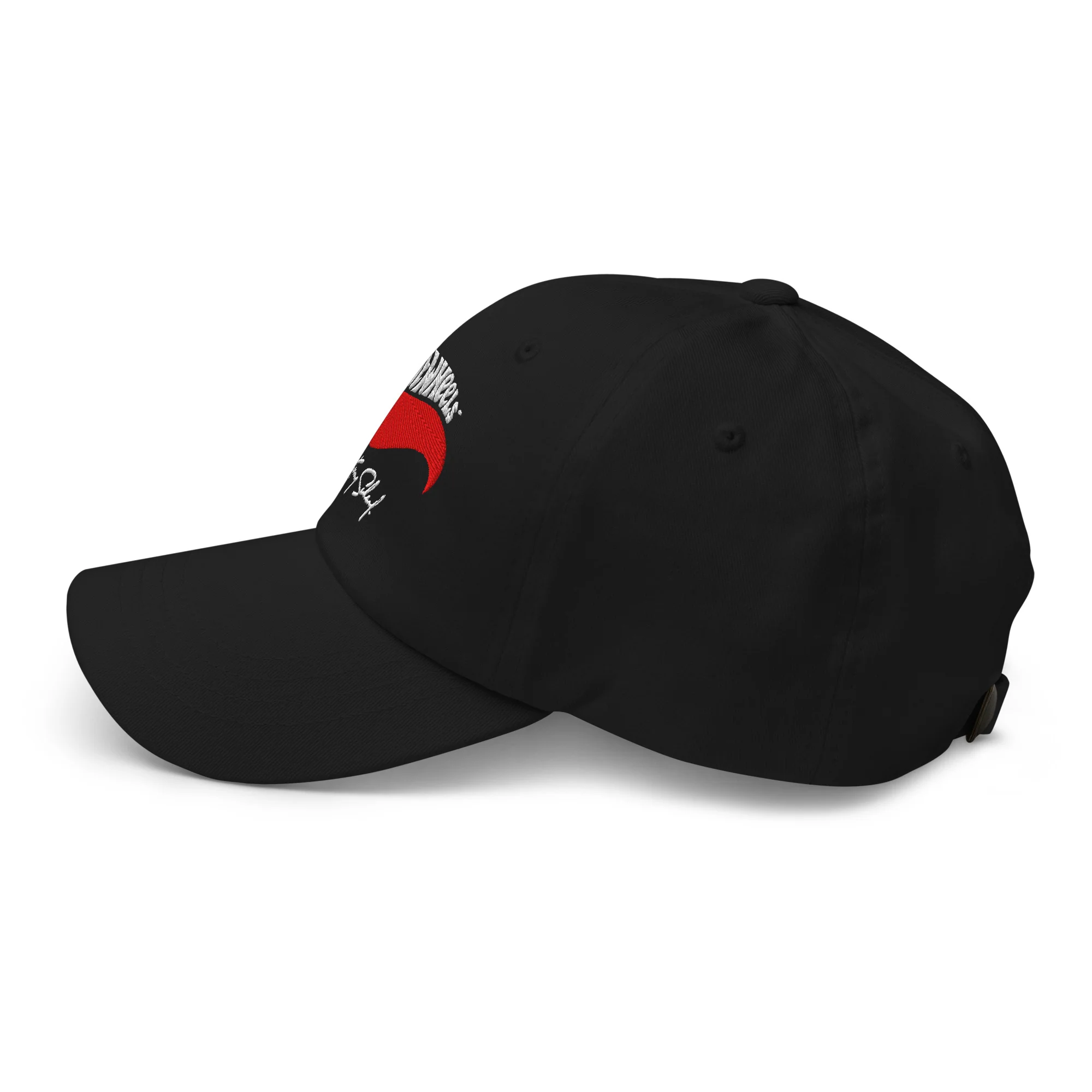 Mattel Creations Hot Wheels x Kenny Scharf Black Embroidered Dad Hat
