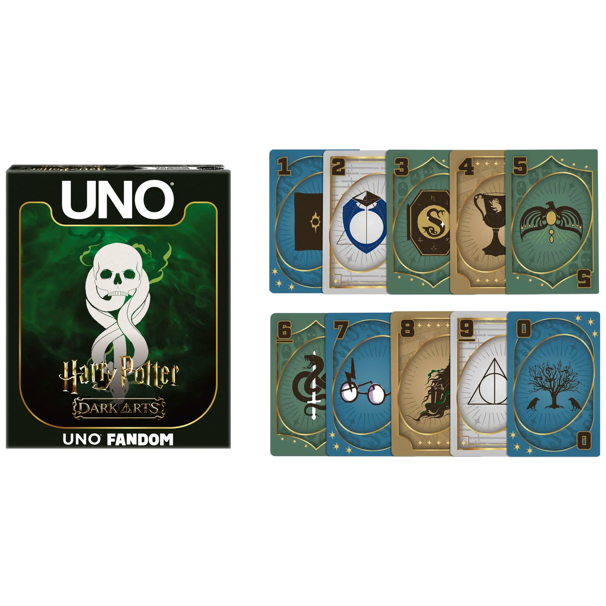 Mattel Creations UNO Fandom Harry Potter Dark Arts