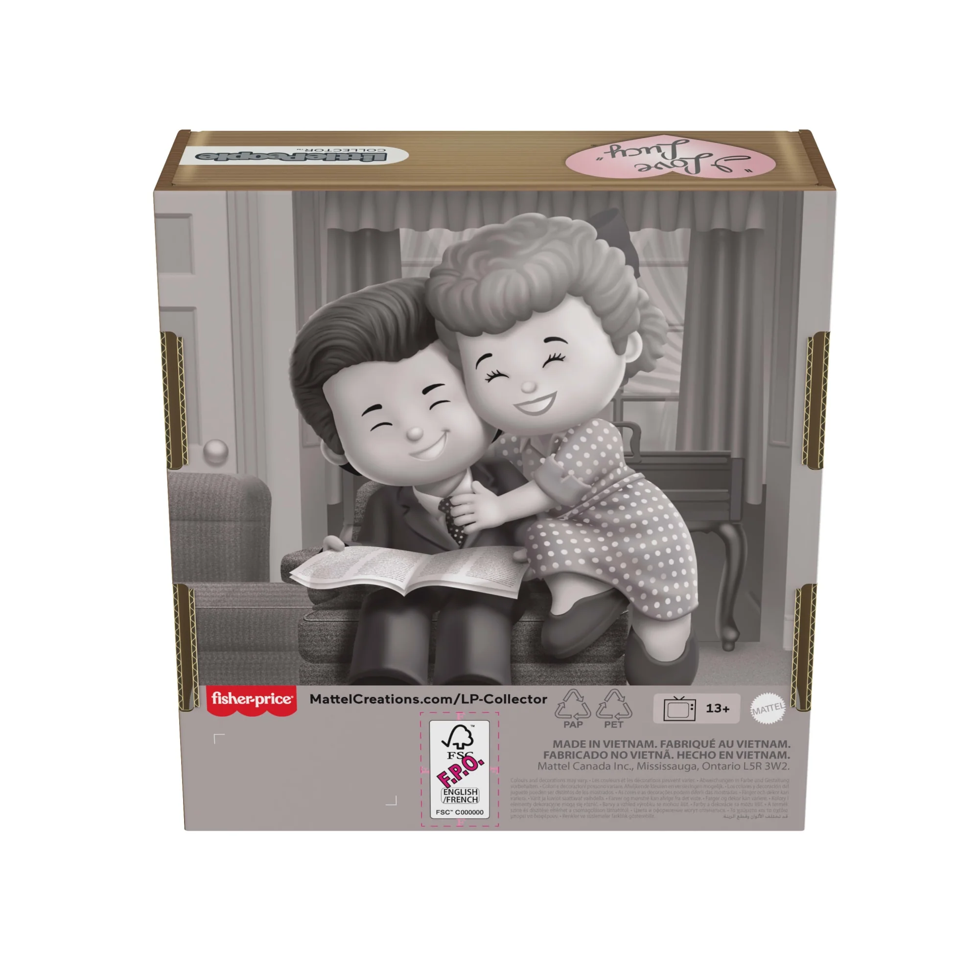 Mattel Creations Little People Collector I Love Lucy: Lucy and Ricky Special Edition Figure Set