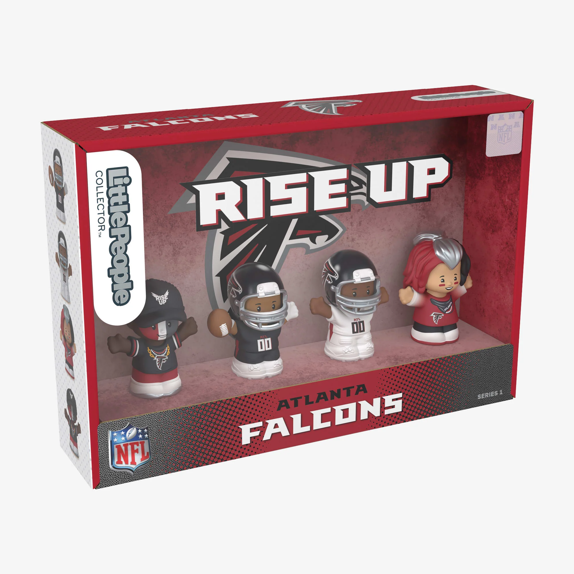 Mattel Creations Little People Collector x NFL Atlanta Falcons Set