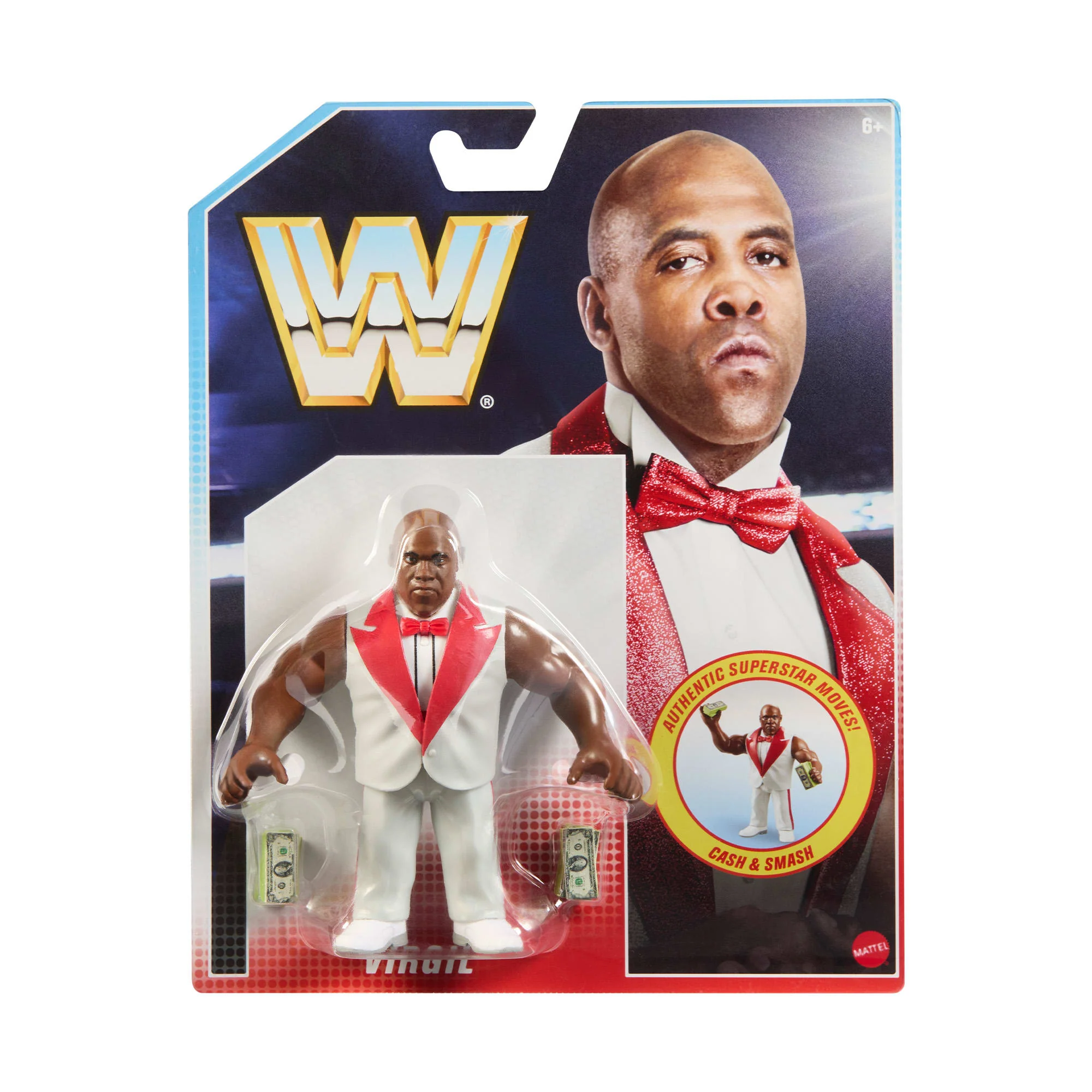Mattel Creations WWE Official Retro 4-Pack Action Figures