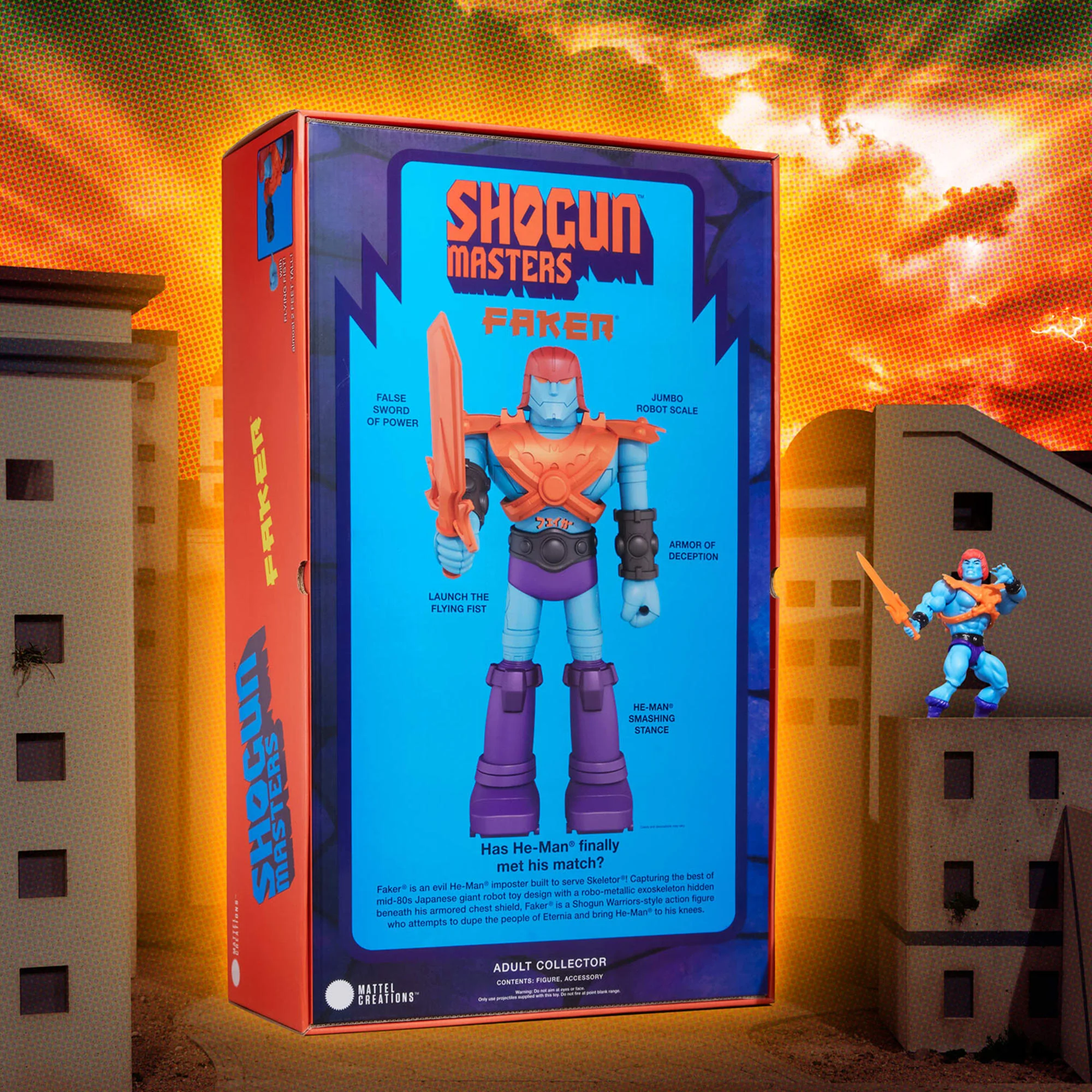 Mattel Creations Shogun Warriors Faker Collector Figure