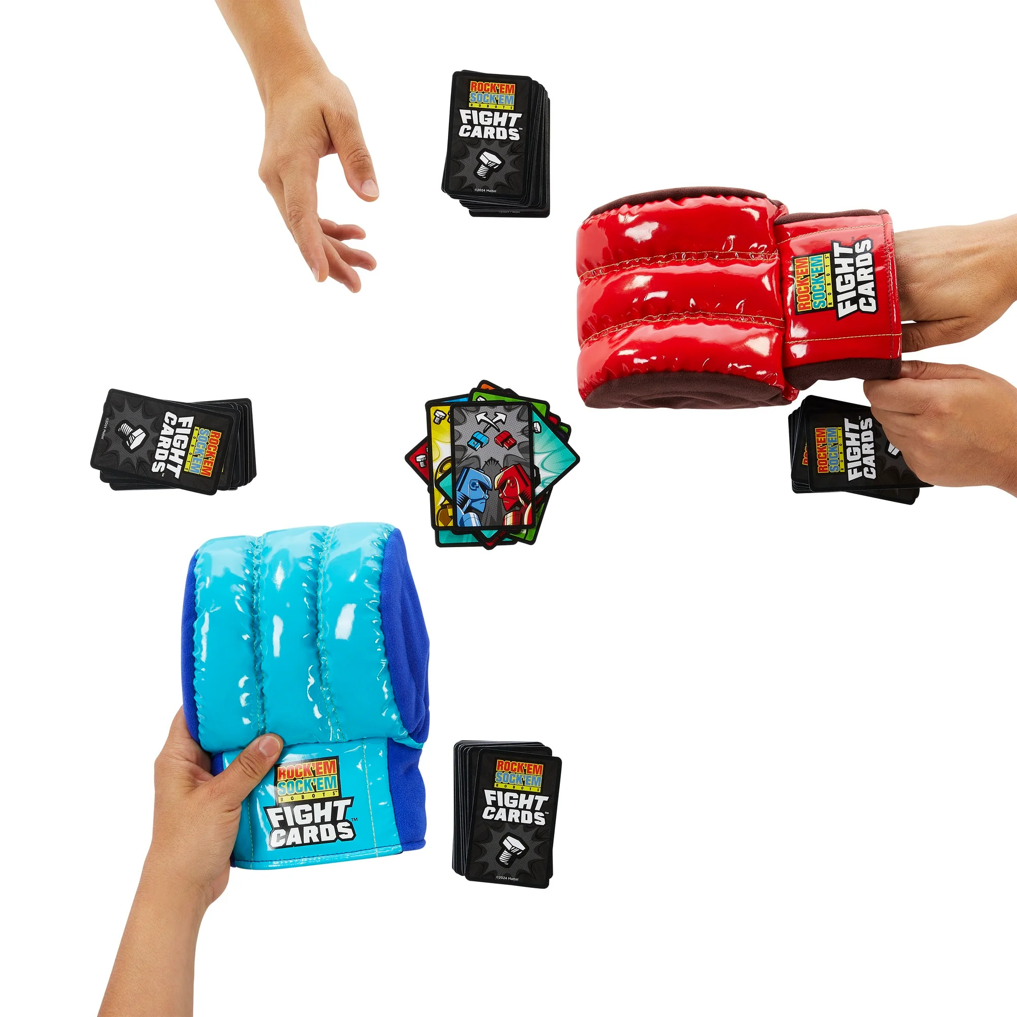 Mattel Creations Rock 'Em Sock 'Em Robots Fight Cards