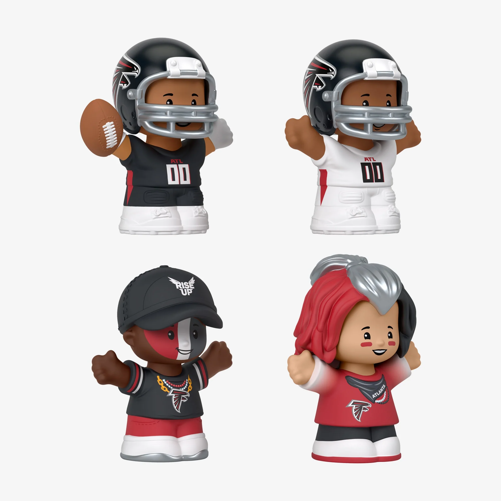 Mattel Creations Little People Collector x NFL Atlanta Falcons Set