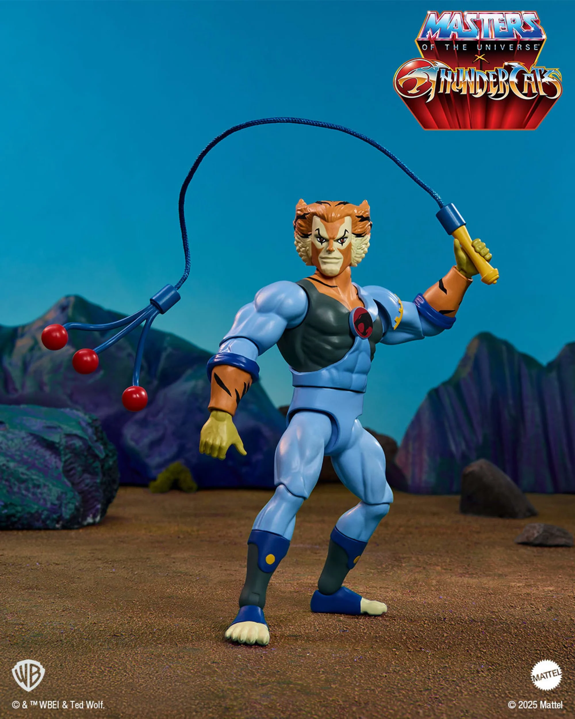 Mattel Creations Masters of the Universe x ThunderCats Origins Tygra Action Figure