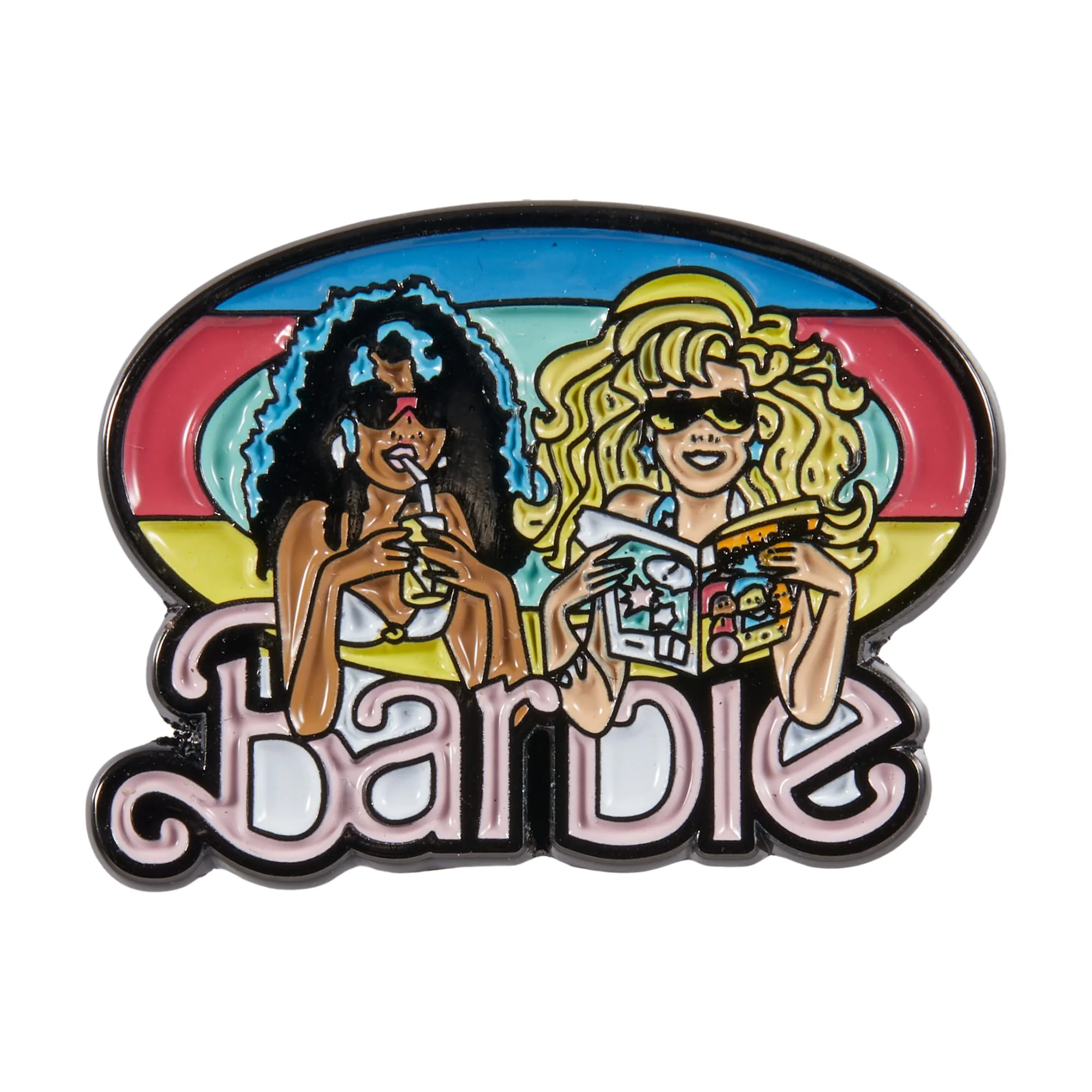 Mattel Creations Barbie Comic Enamel Pin Set