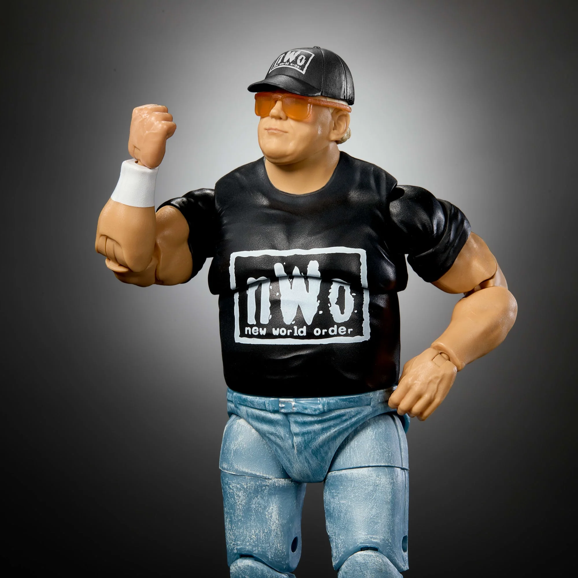 Mattel Creations WWE Monday Night War Elite Collection Syxx Action Figure & Dusty Rhodes Build-A-Figure Parts