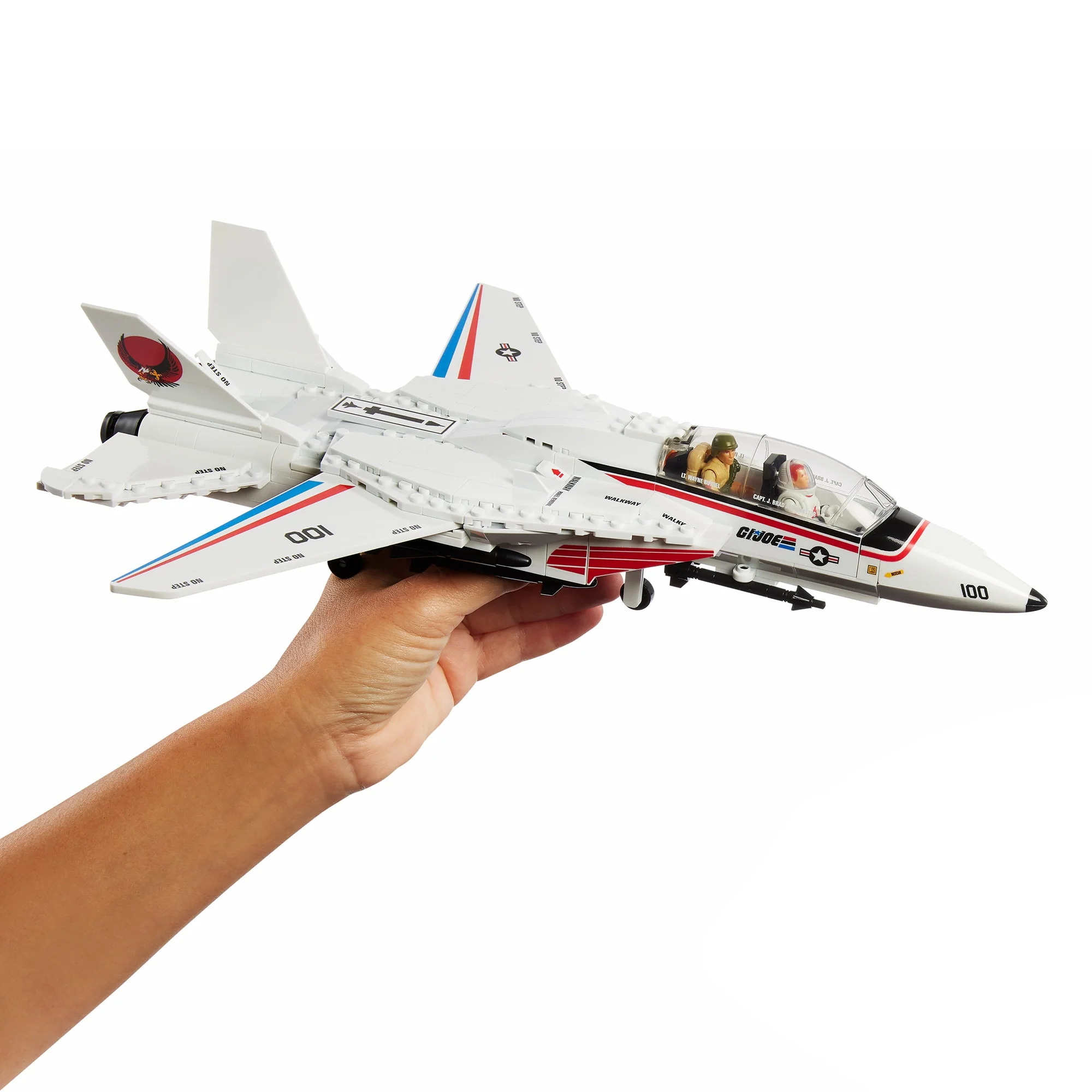 Mattel Creations MEGA G.I. JOE Skystriker vs. COBRA H.I.S.S. Building Set