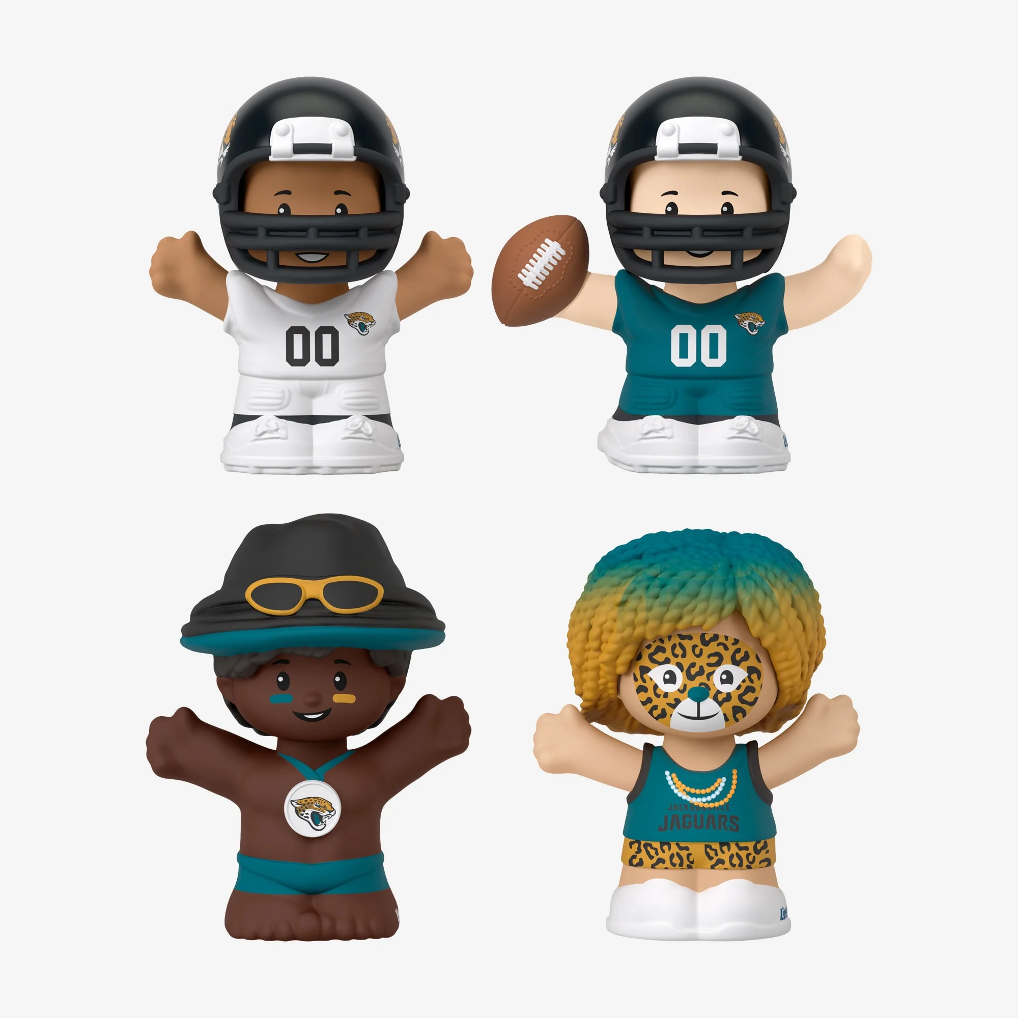 Mattel Creations Little People Collector x NFL Jacksonville Jaguars Set