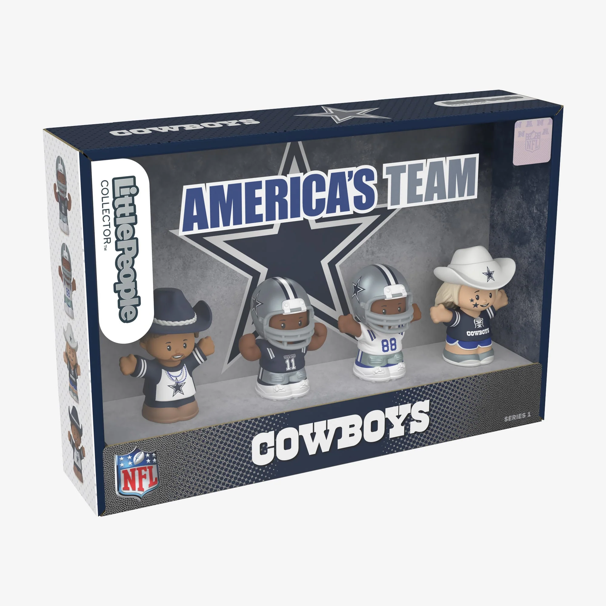 Mattel Creations Little People Collector x NFL Dallas Cowboys Set