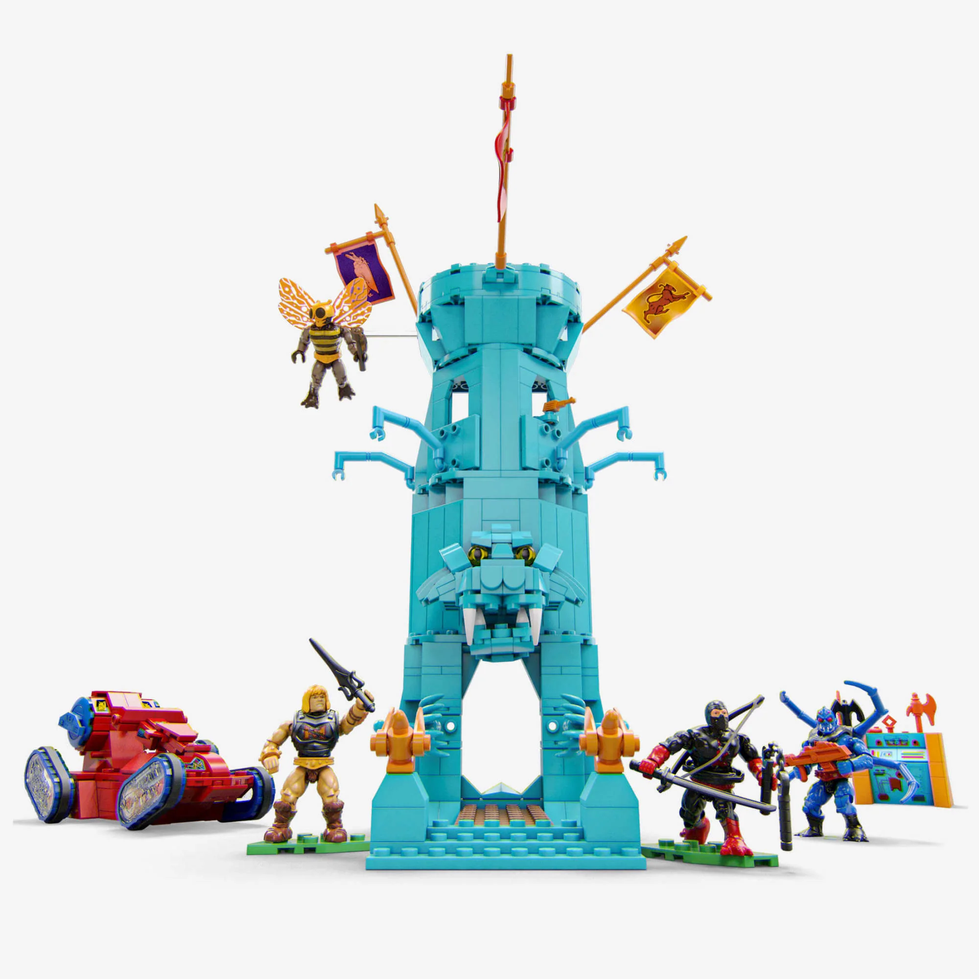 Mattel Creations MEGA Masters of the Universe Eternia Battleground Building Set