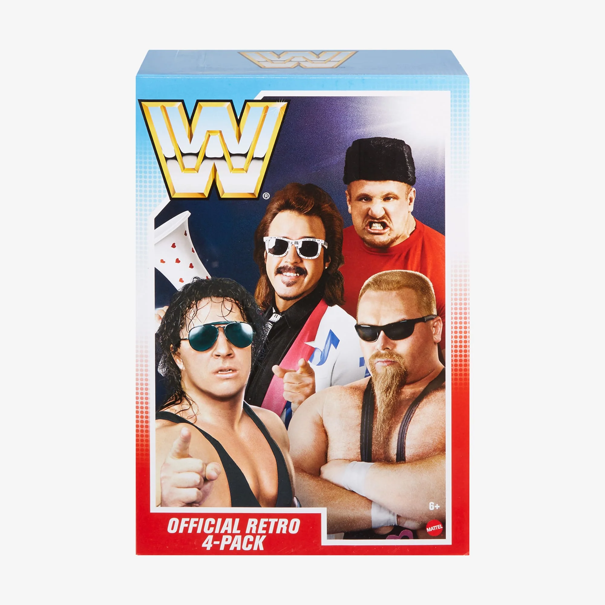 Mattel Creations WWE Retro Figures Set Wave 2