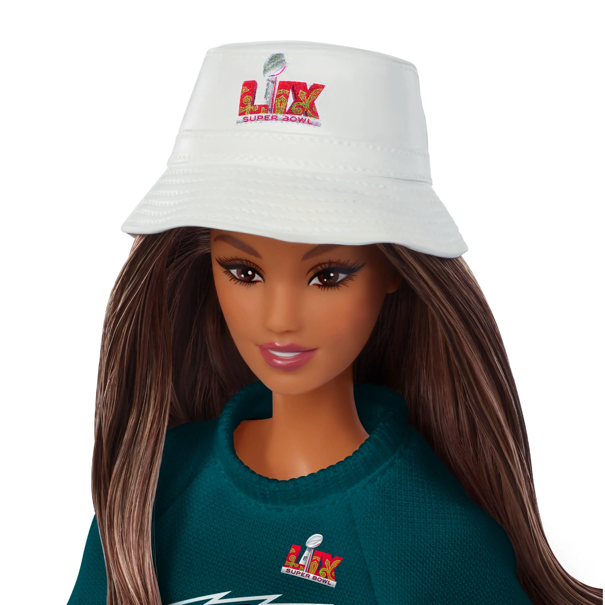 Mattel Creations Barbie x Super Bowl Eagles Doll 2