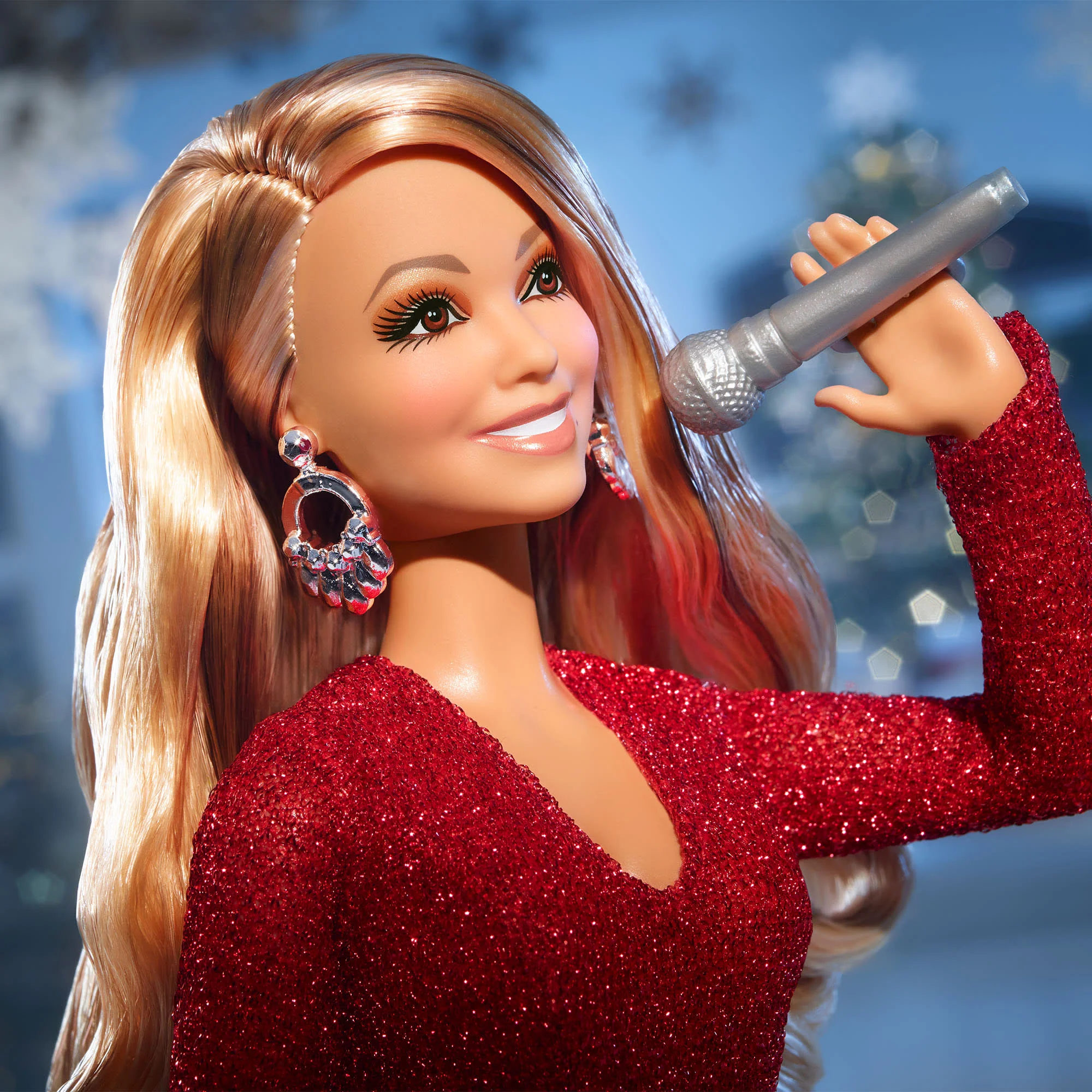 Mattel Creations Barbie x Mariah Carey Holiday Celebration Doll