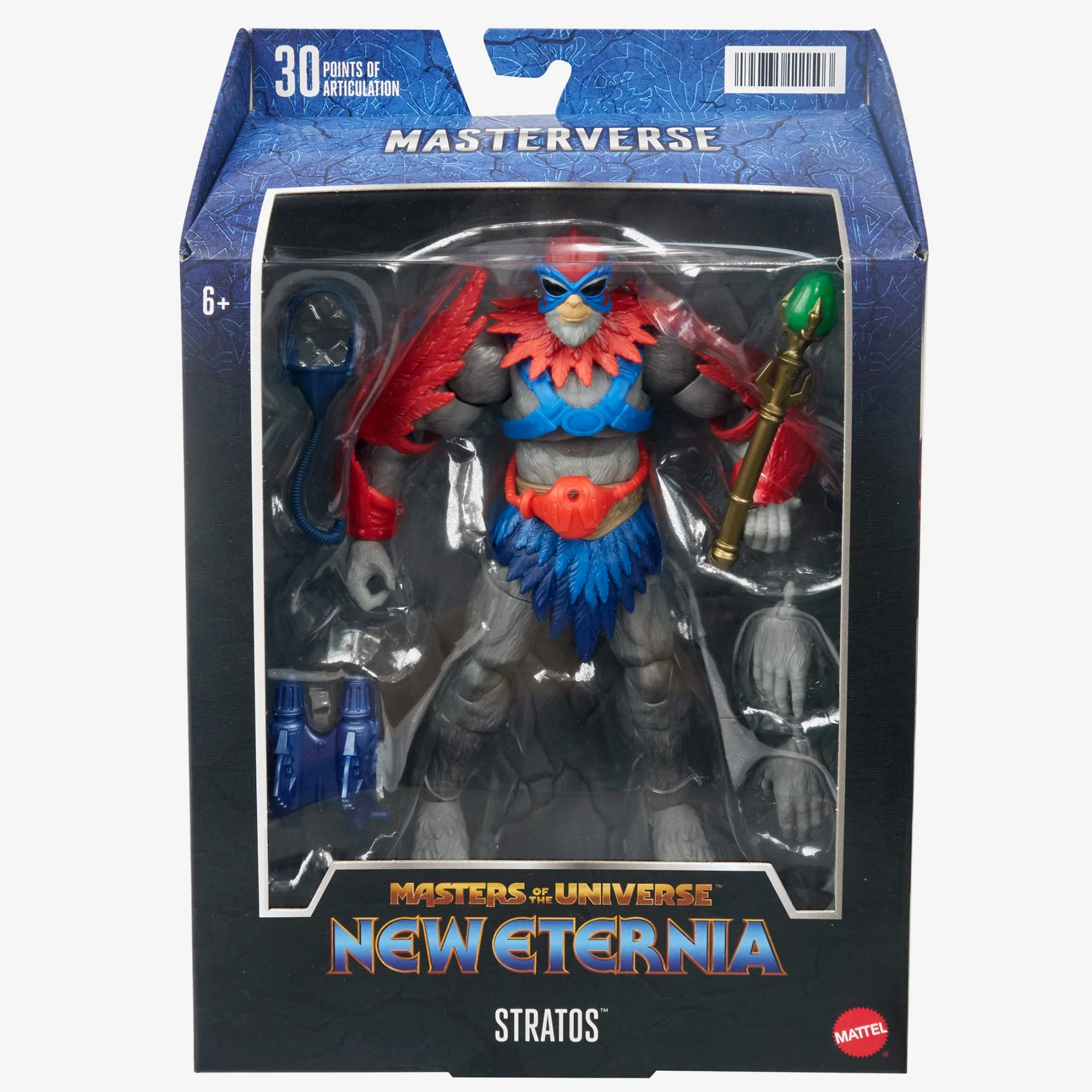 Mattel Creations Masters of the Universe Masterverse Stratos Action Figure