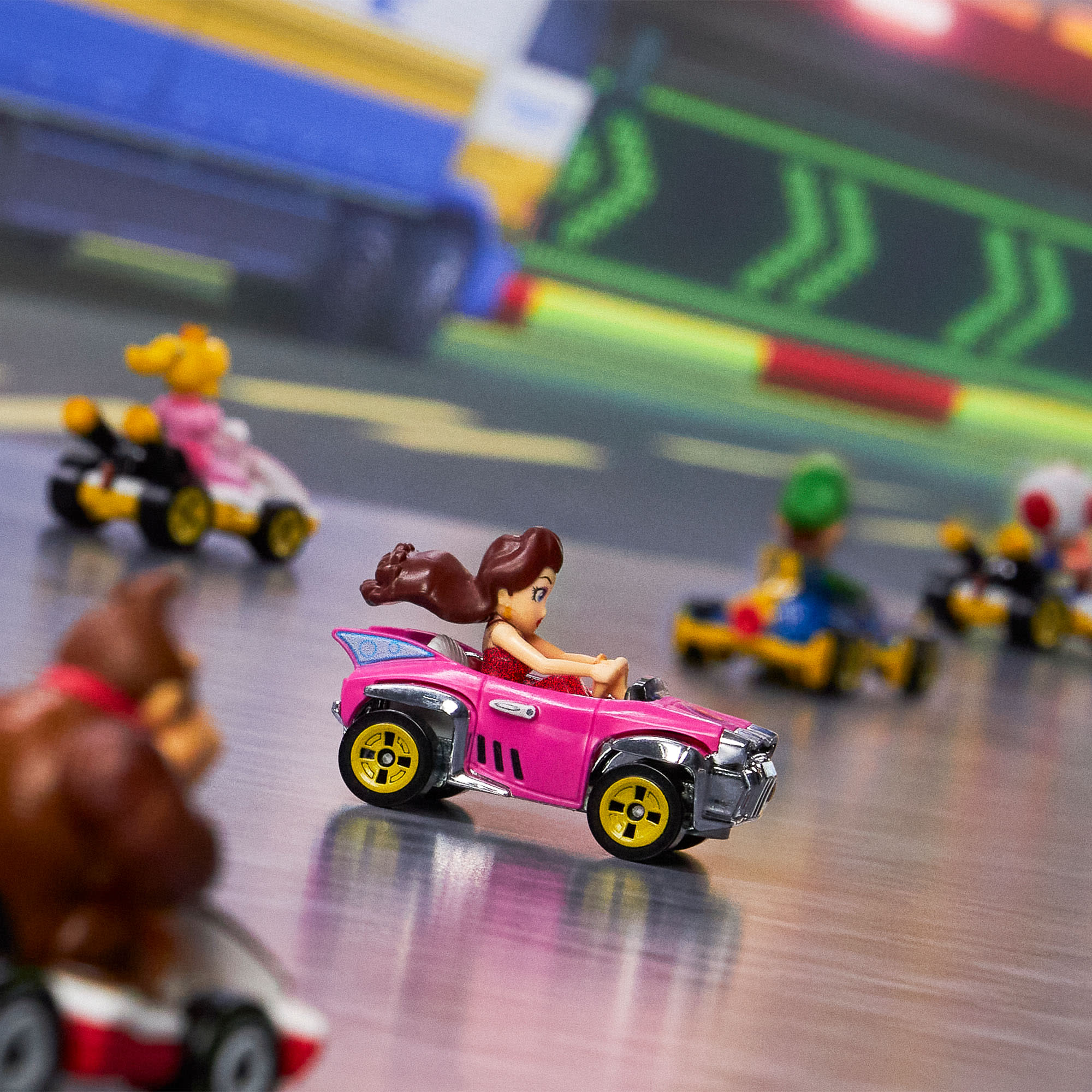 Mattel Creations Hot Wheels Mario Kart Pauline Vehicle