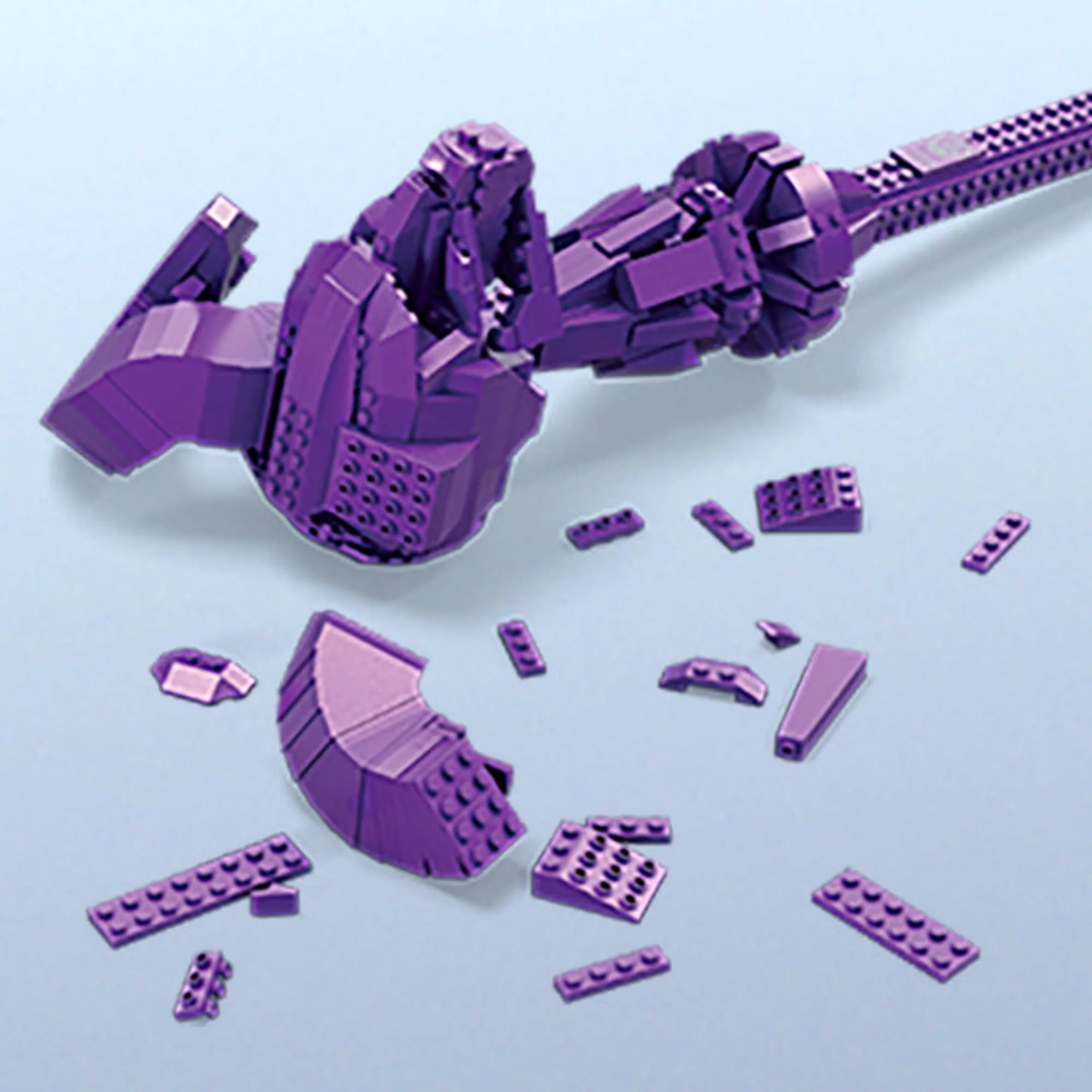 Mattel Creations MEGA Construx Masters of the Universe Havoc Staff