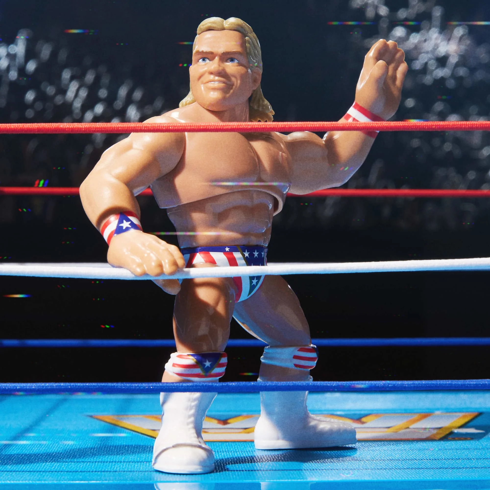 Mattel Creations WWE Retro Action Figure 4-Pack Bundle