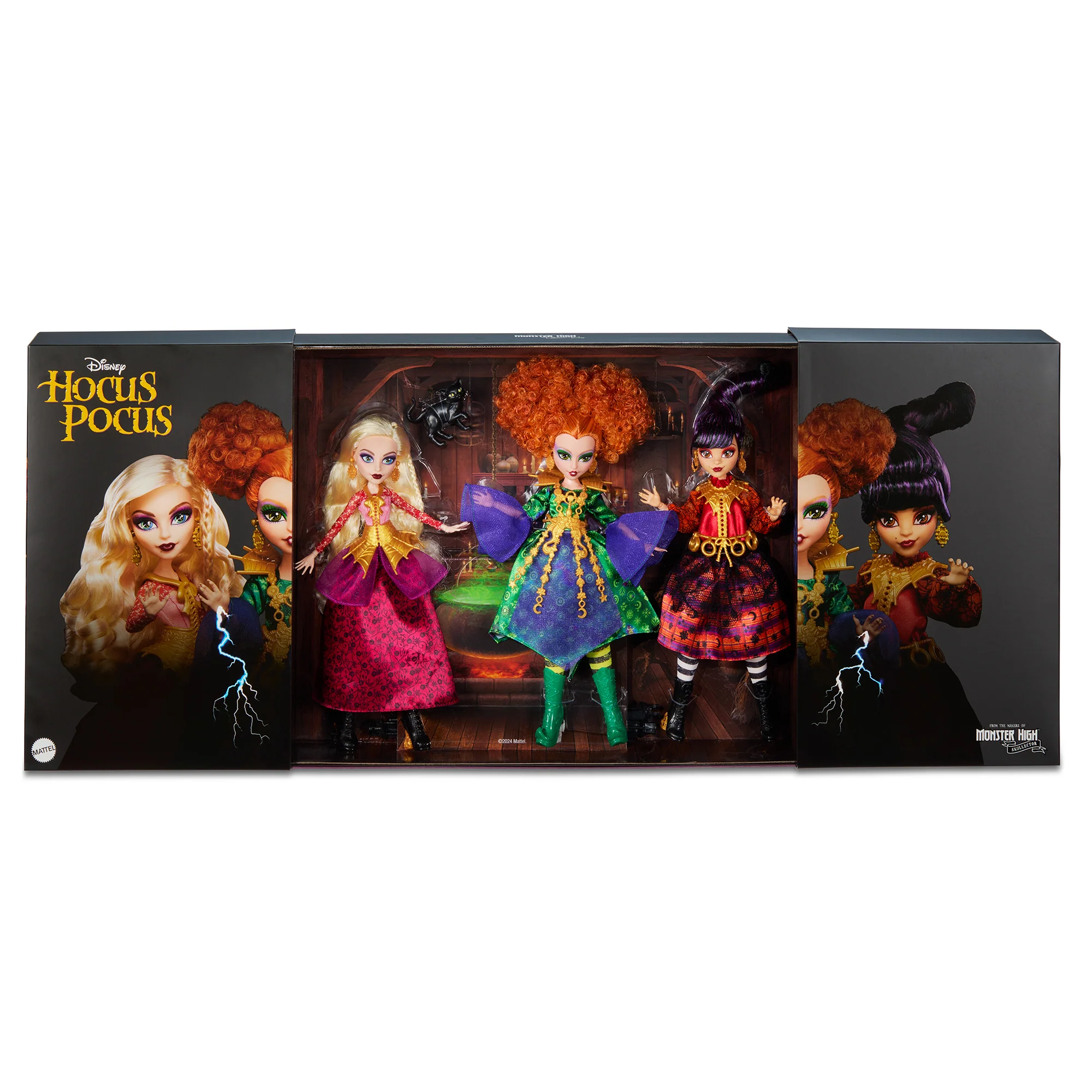 Mattel Creations Disney's Hocus Pocus Skullector Dolls