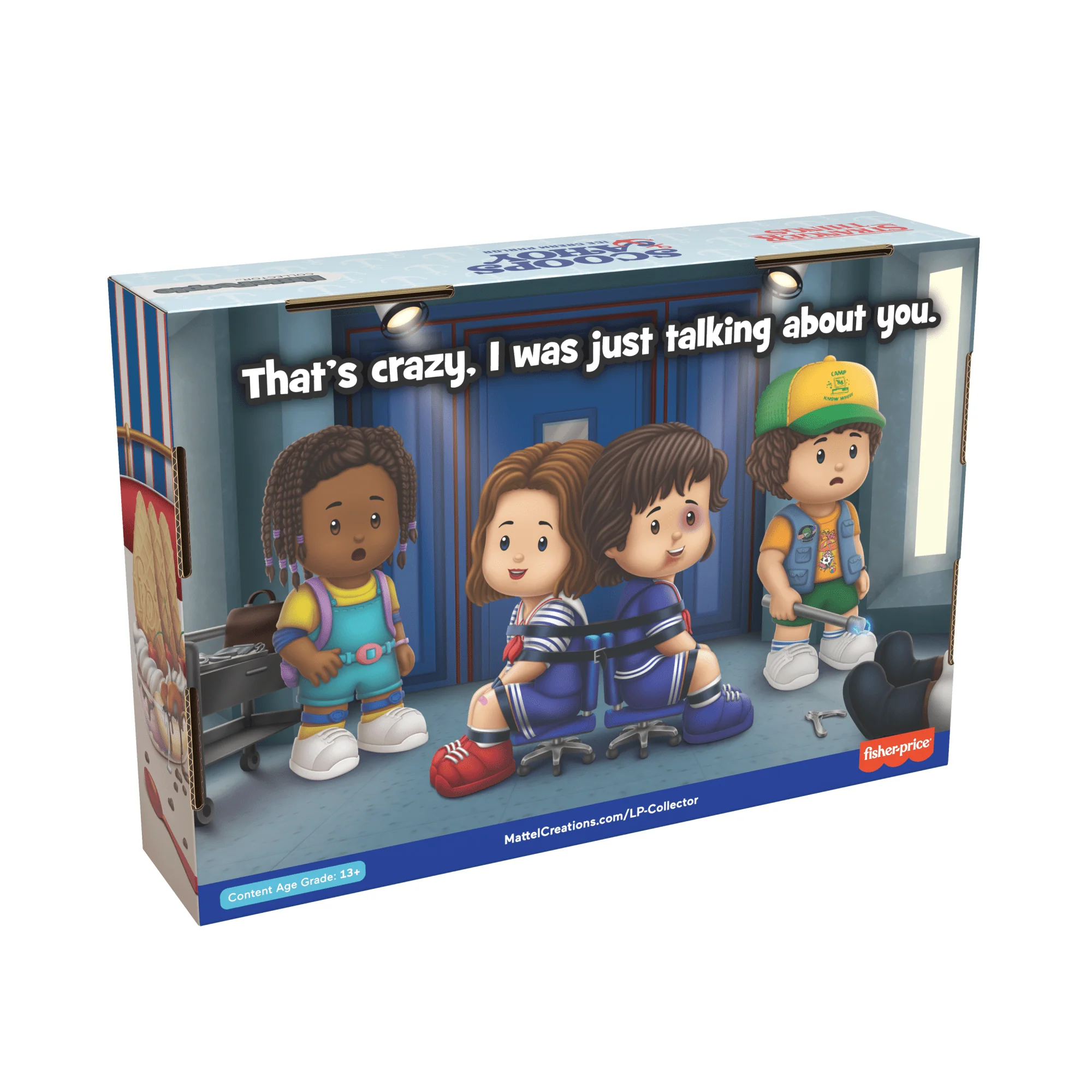 Mattel Creations Little People Collector Stranger Things: Scoops Troop Special Edition Set