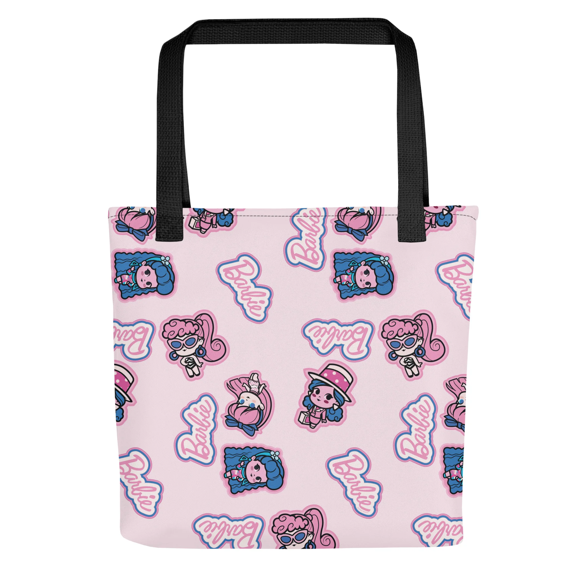 Mattel Creations Barbie Logo Cutie Pink Tote Bag