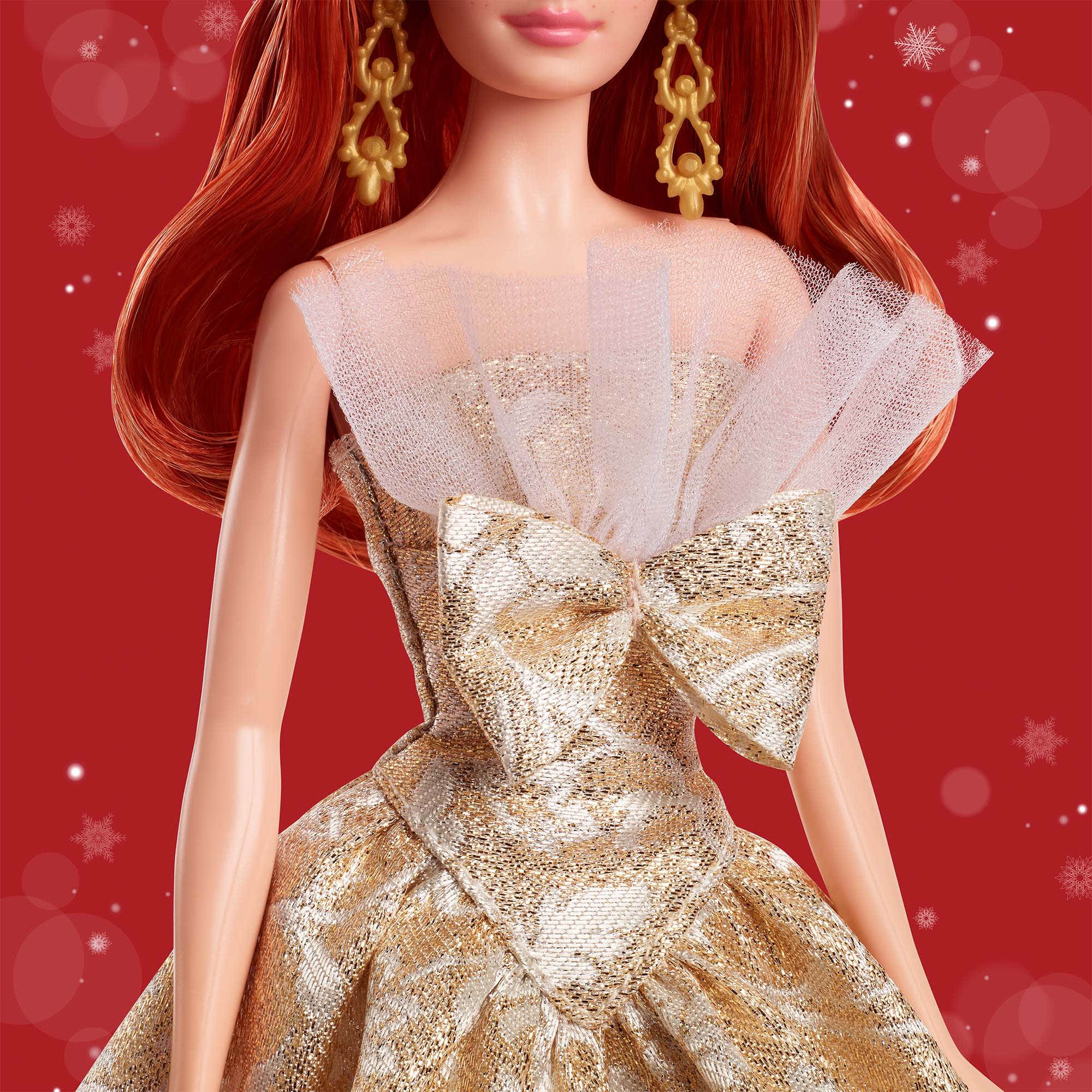 Mattel Creations 2025 Holiday Barbie Doll 1