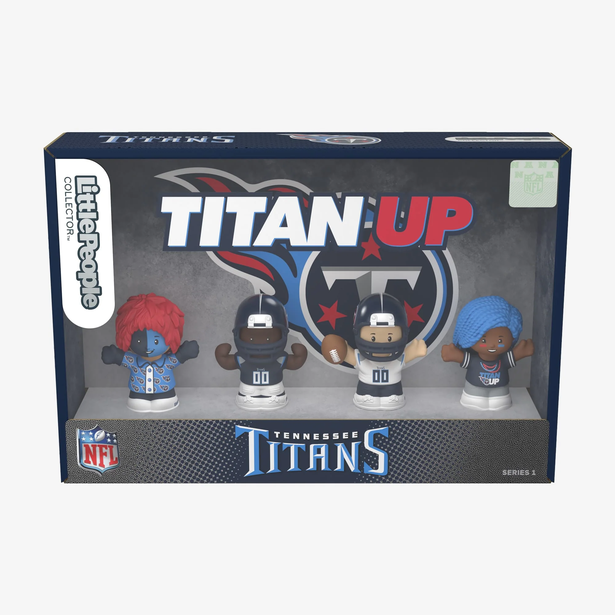 Mattel Creations Little People Collector x NFL Tennessee Titans Set