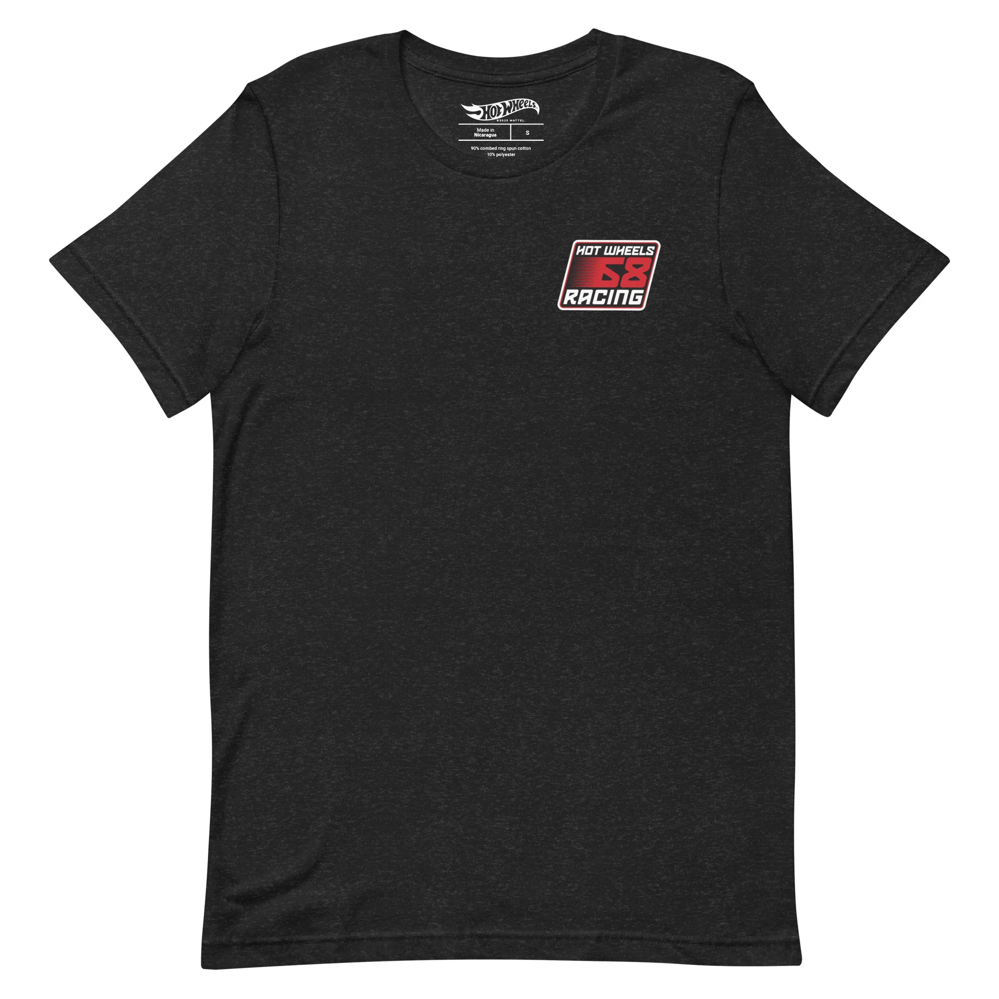 Mattel Creations Hot Wheels Racing Vintage Black T-Shirt