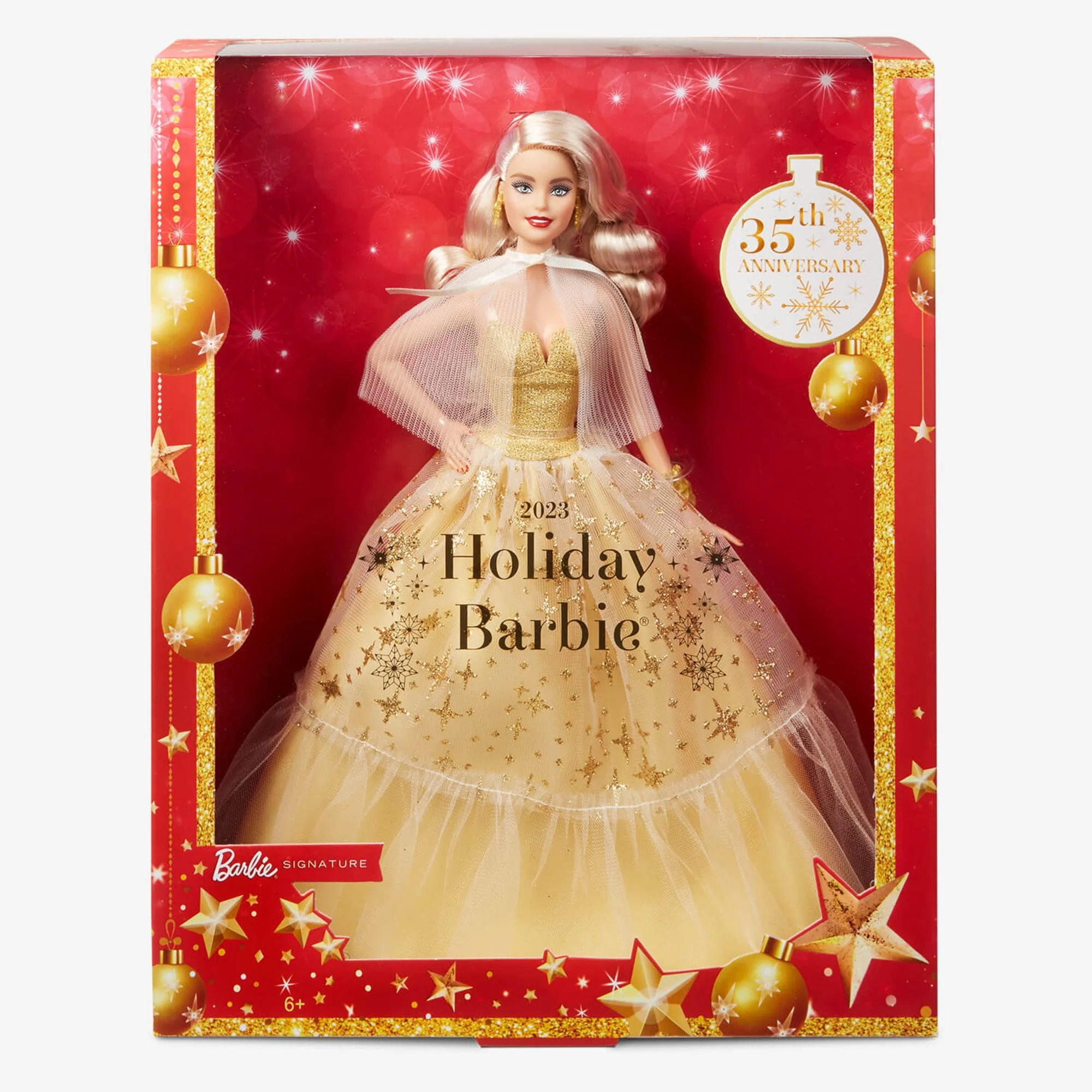 Mattel Creations 2023 Holiday Barbie Doll