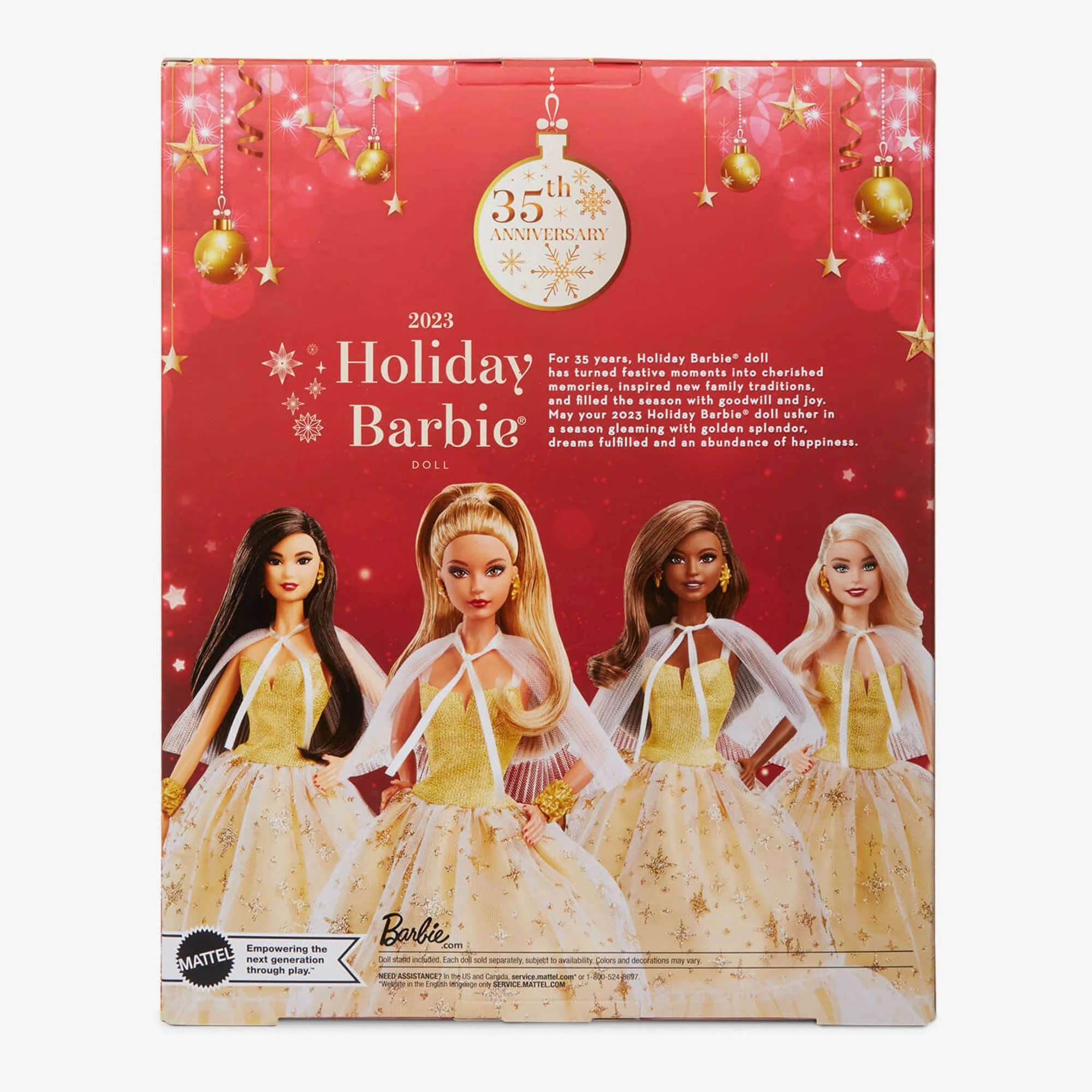 Mattel Creations 2023 Holiday Barbie Doll