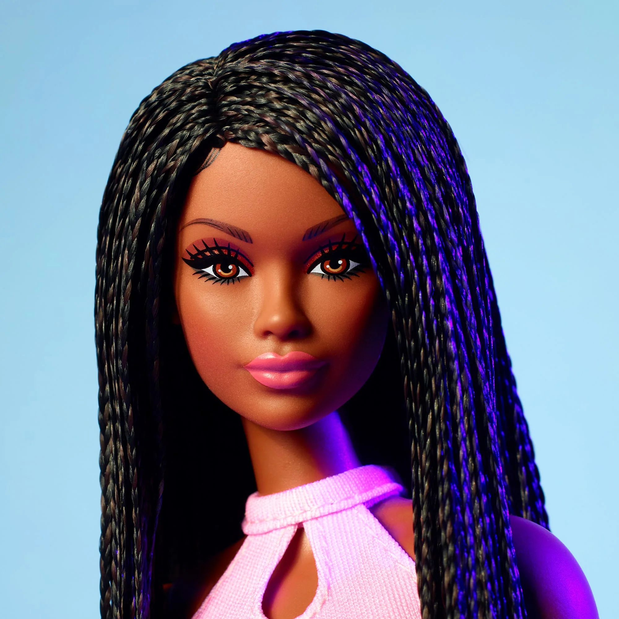 Mattel Creations Barbie Looks Doll #21 (Original, Long Black Hair)