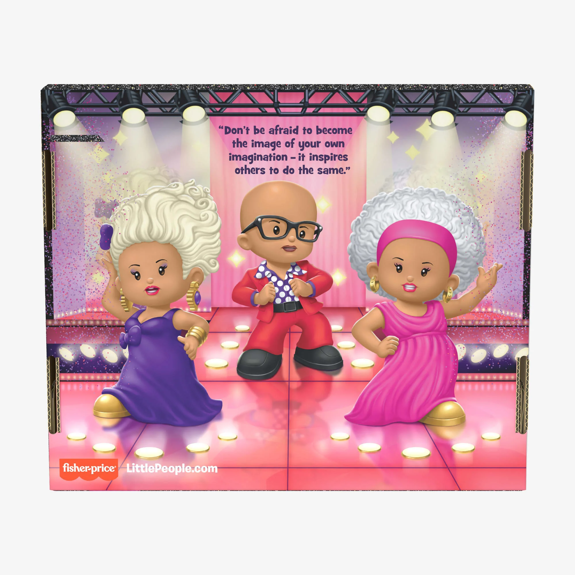 Mattel Creations Little People Collector Rupaul Special Edition Figure Set