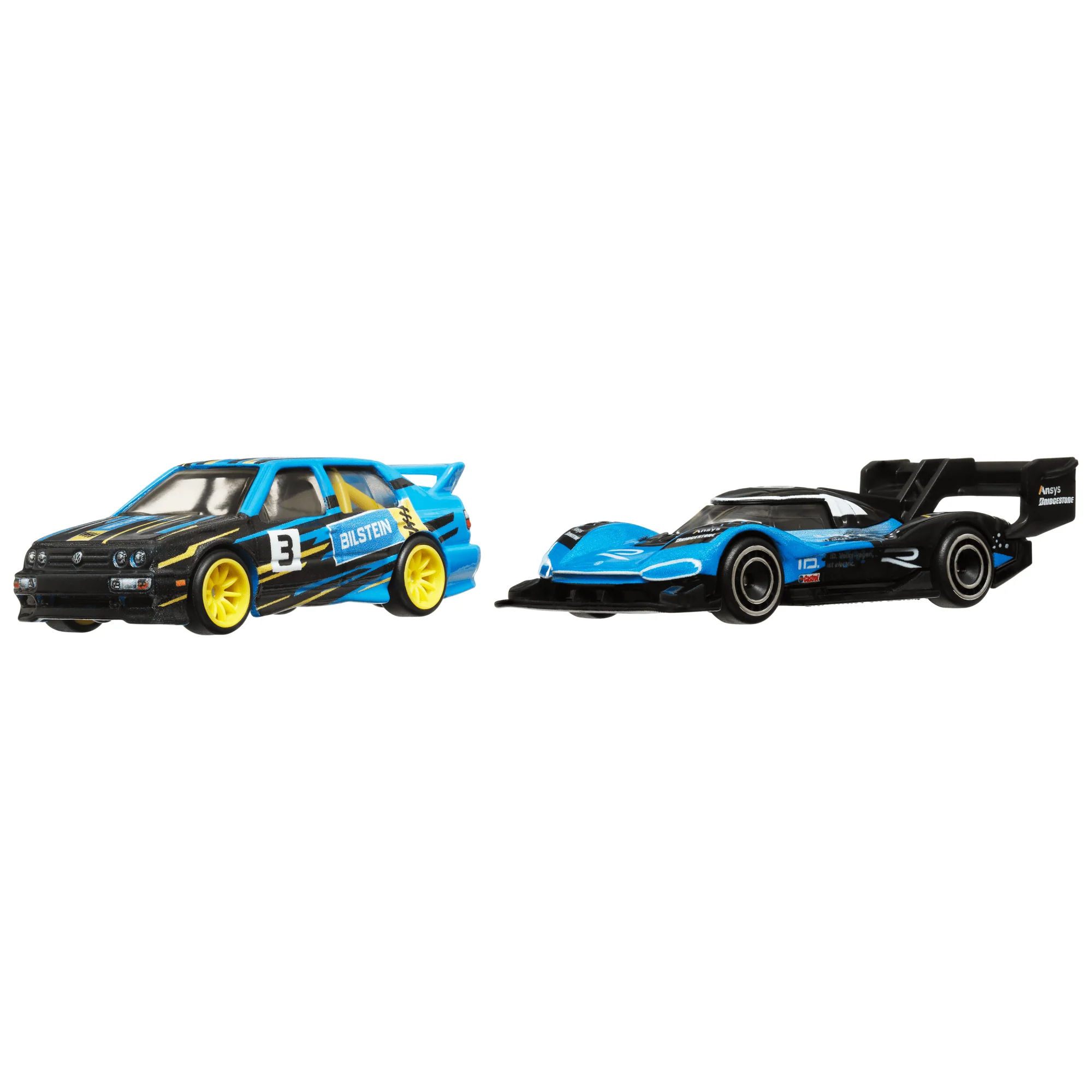 Mattel Creations Hot Wheels Premium Car Culture 2-Pack Volkswagen Jetta MK3 & Volkswagen ID R